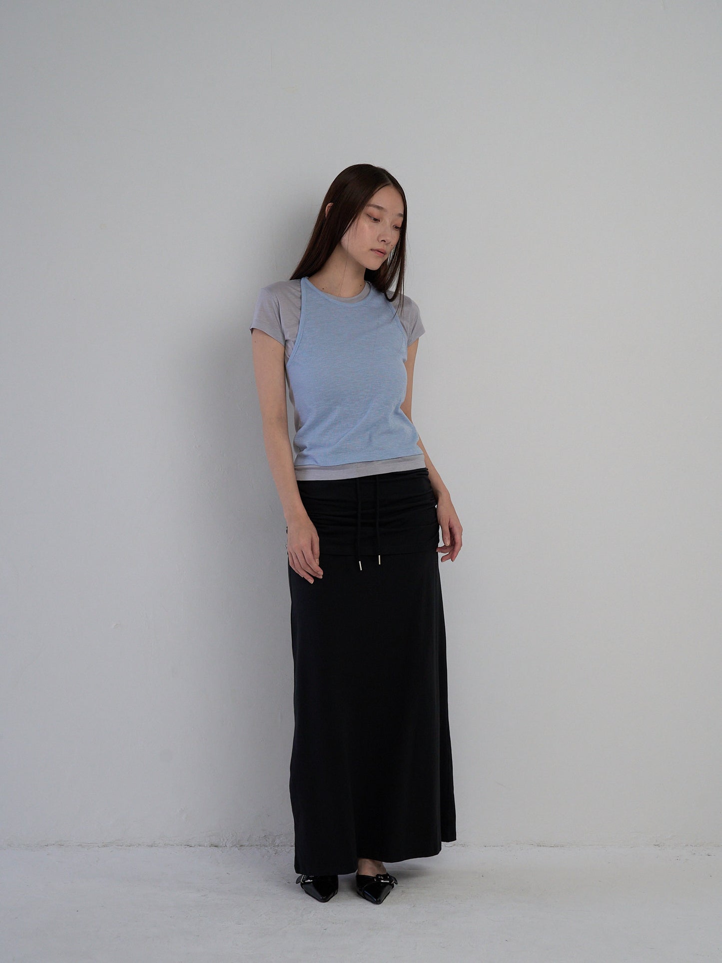 halter layered tops
