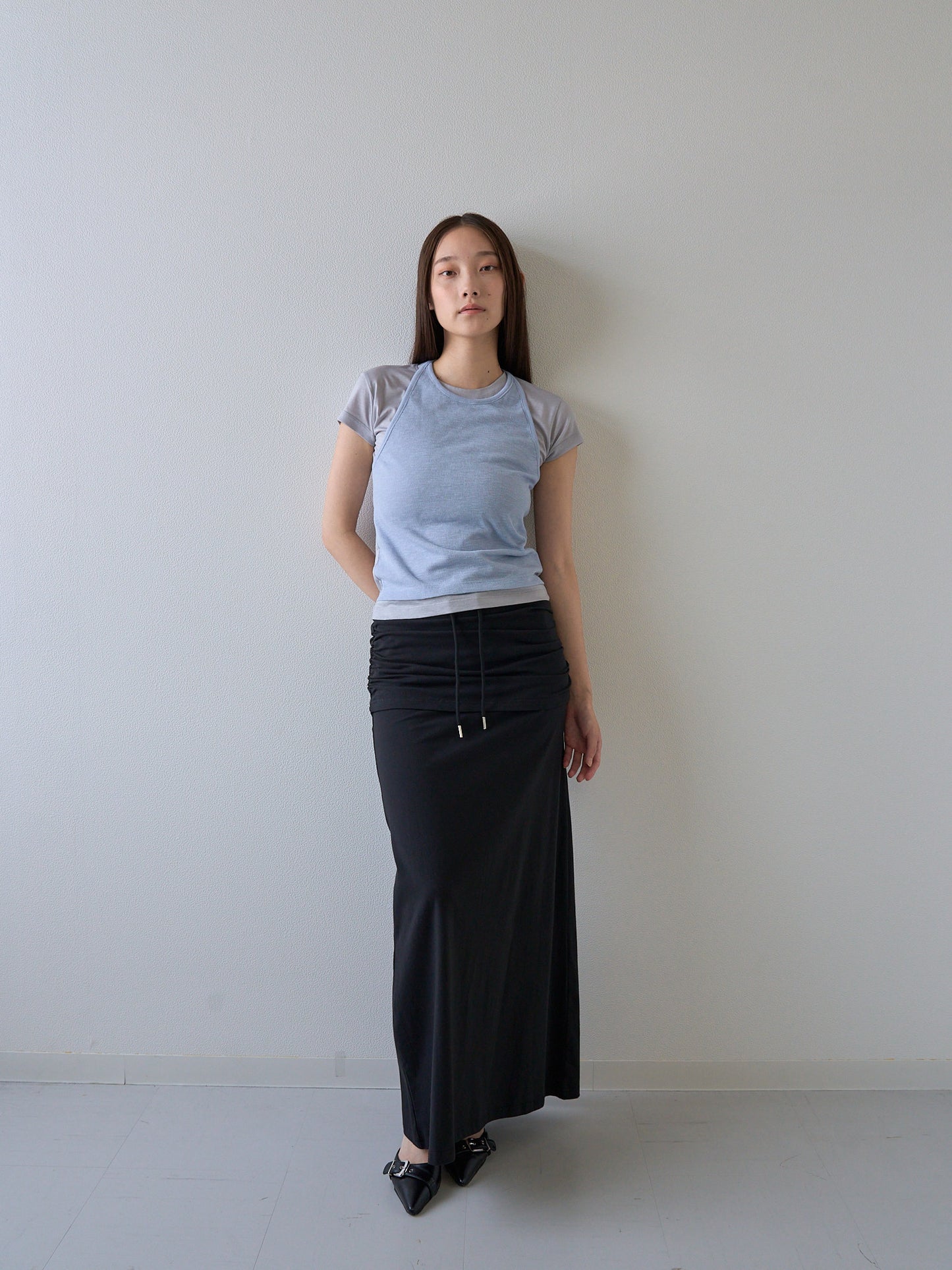 halter layered tops