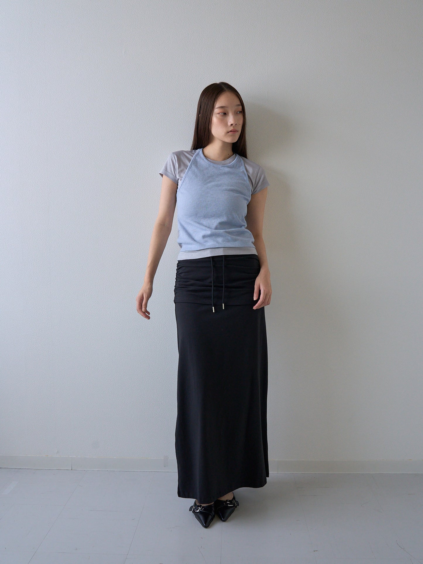 halter layered tops