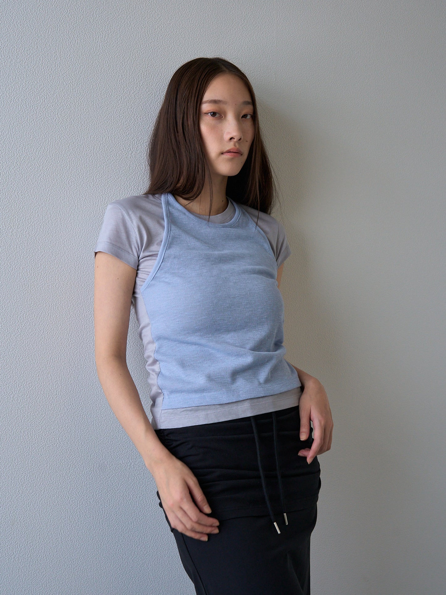 halter layered tops