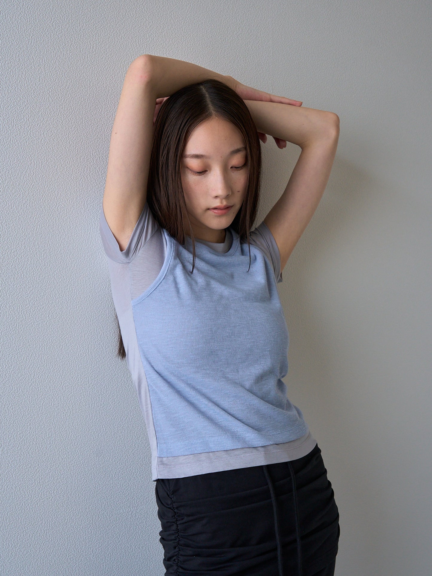 halter layered tops