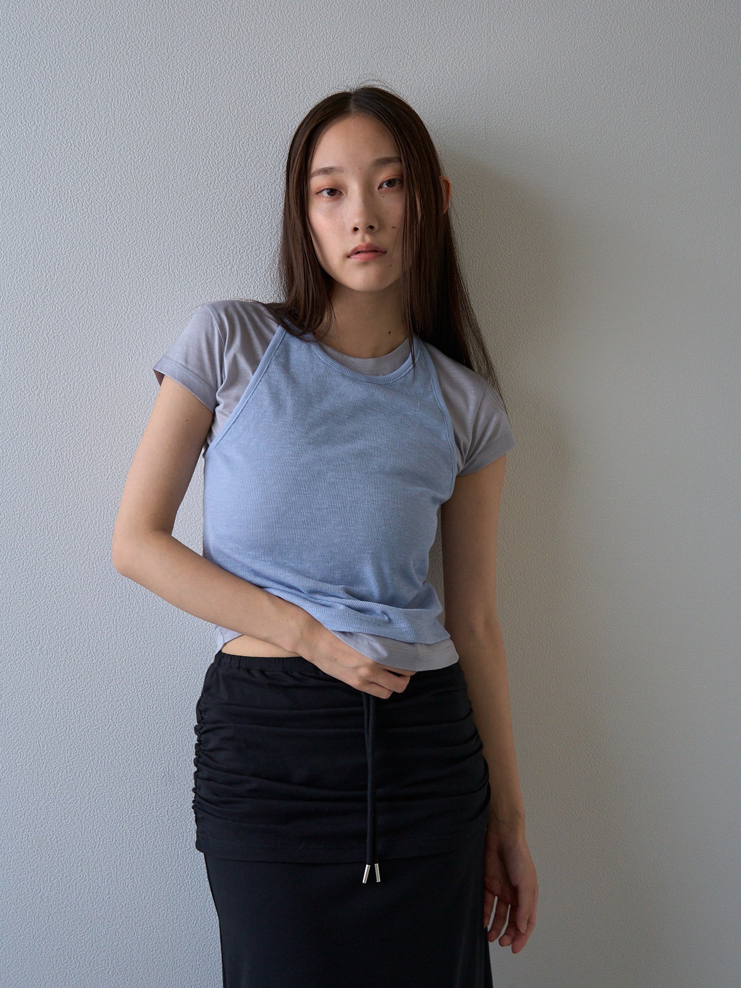 halter layered tops