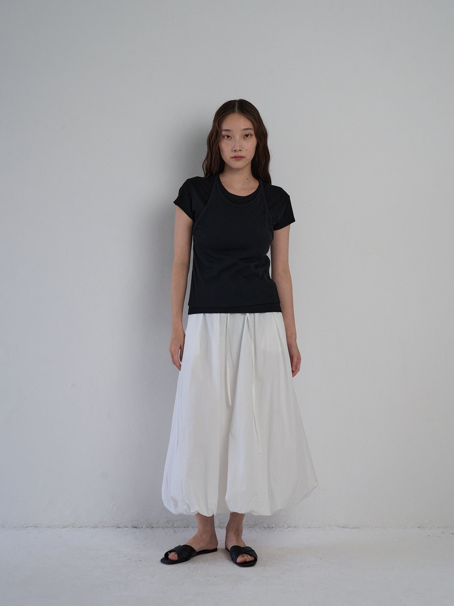 halter layered tops