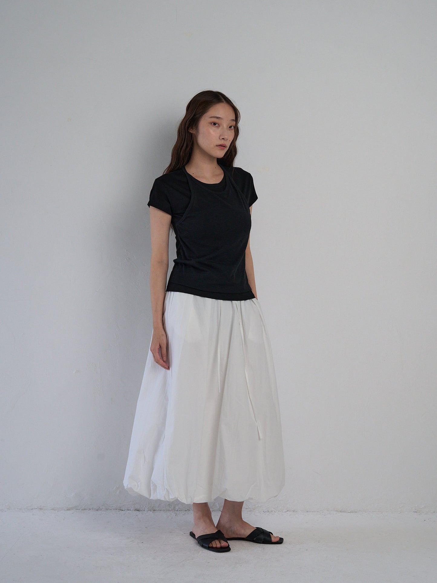 halter layered tops