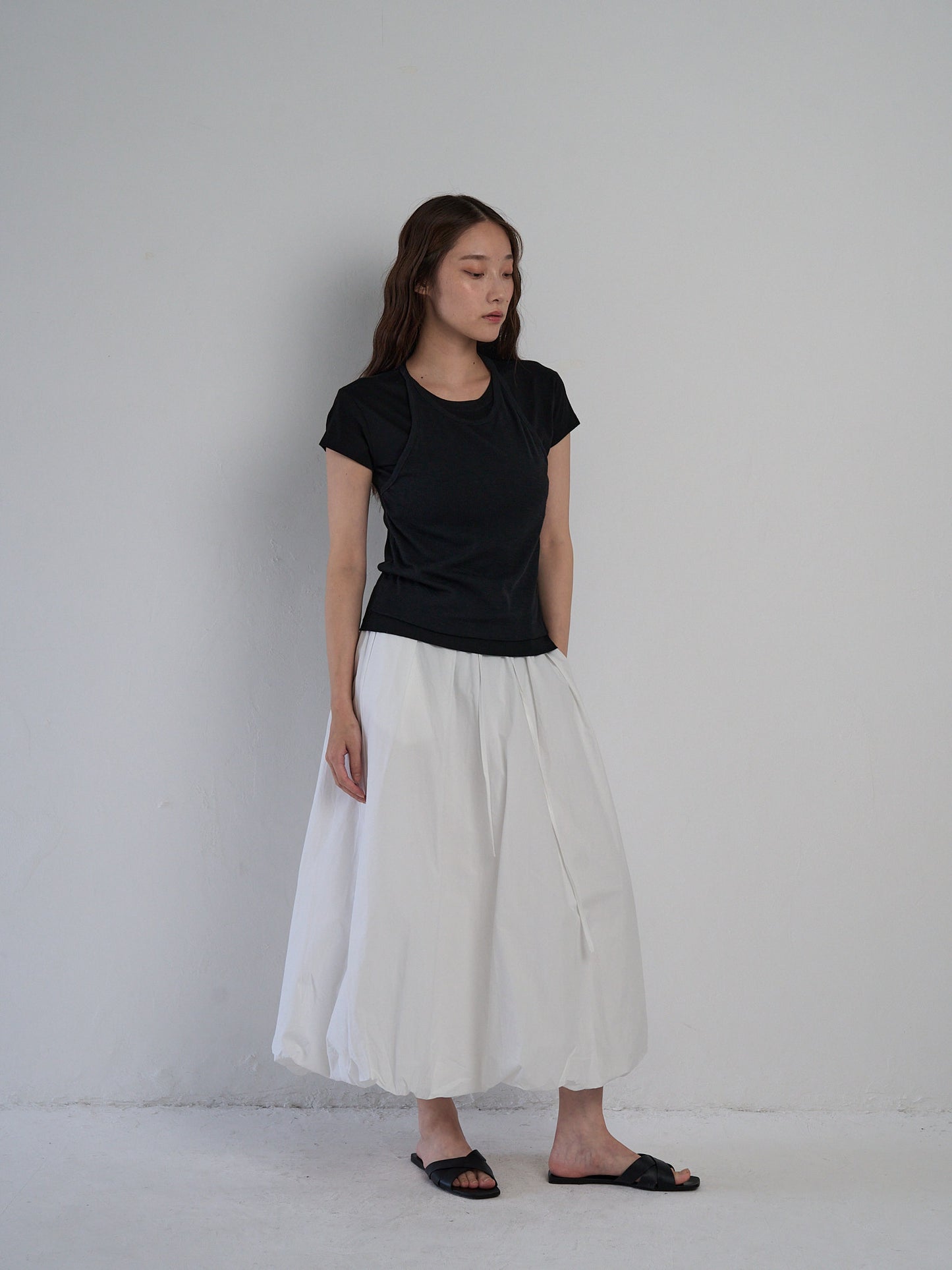halter layered tops