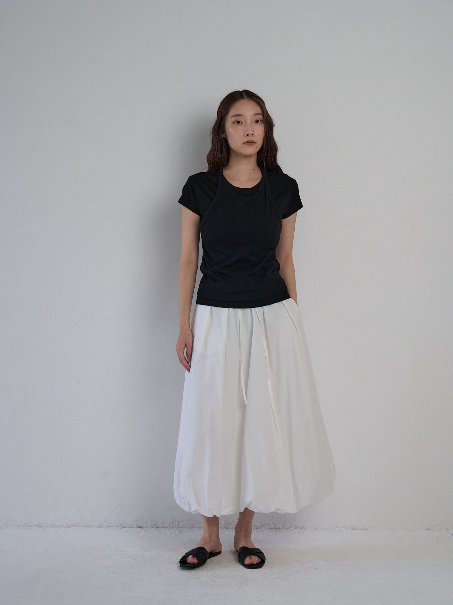 halter layered tops