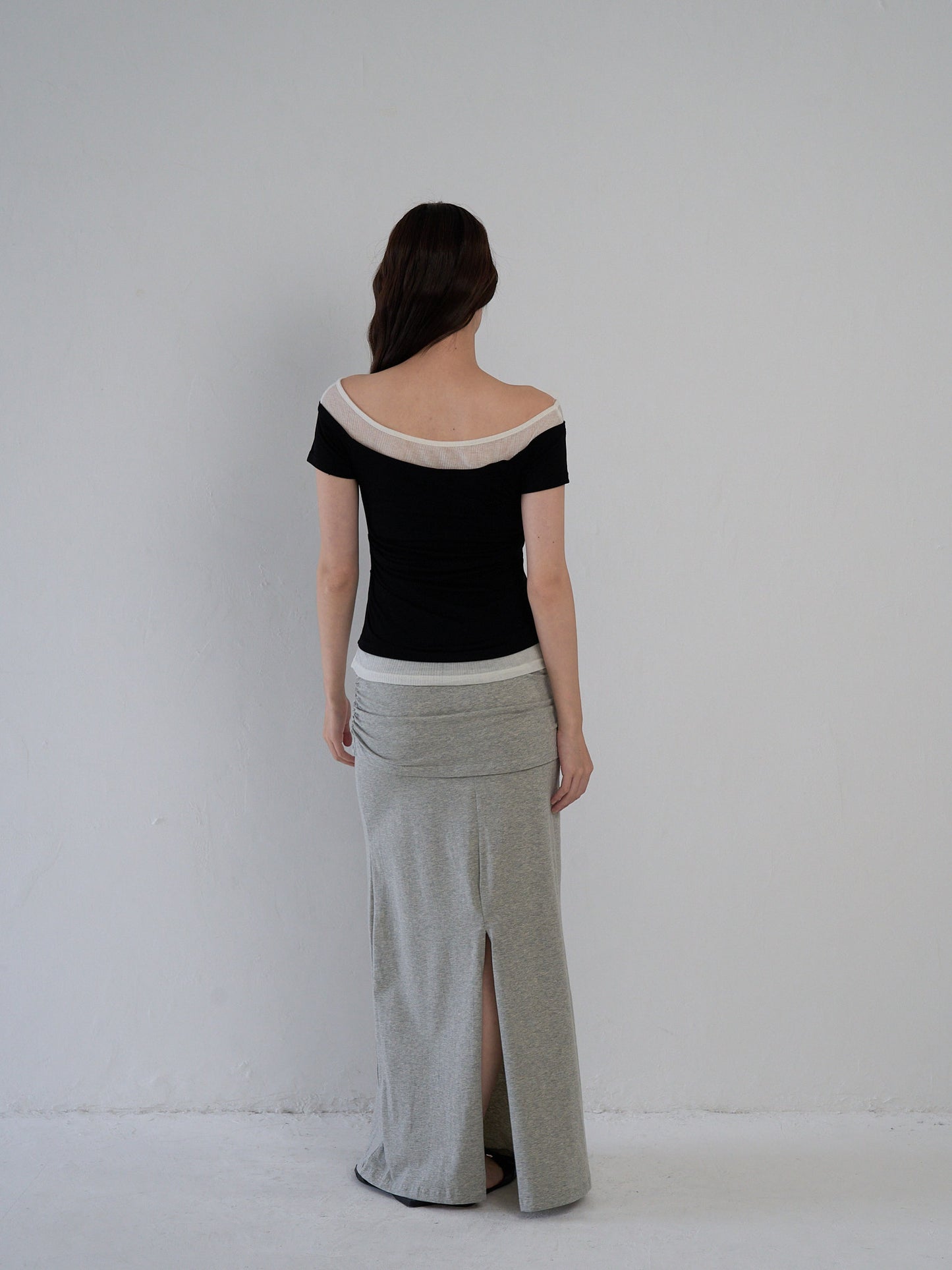 two tone layered T