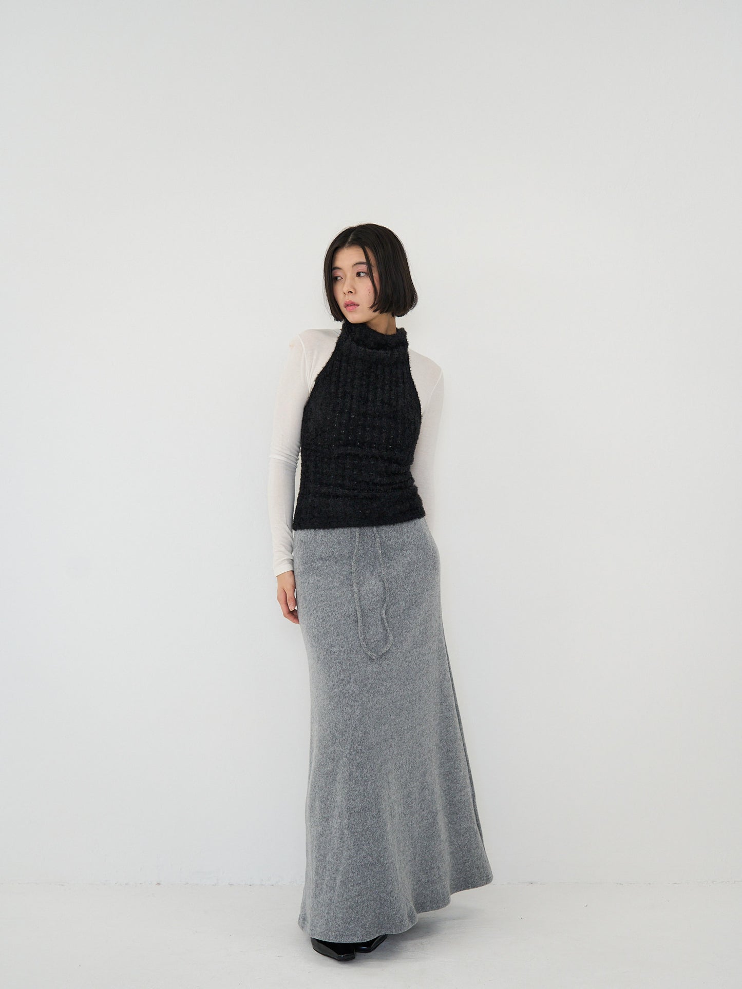 cashmere skirt
