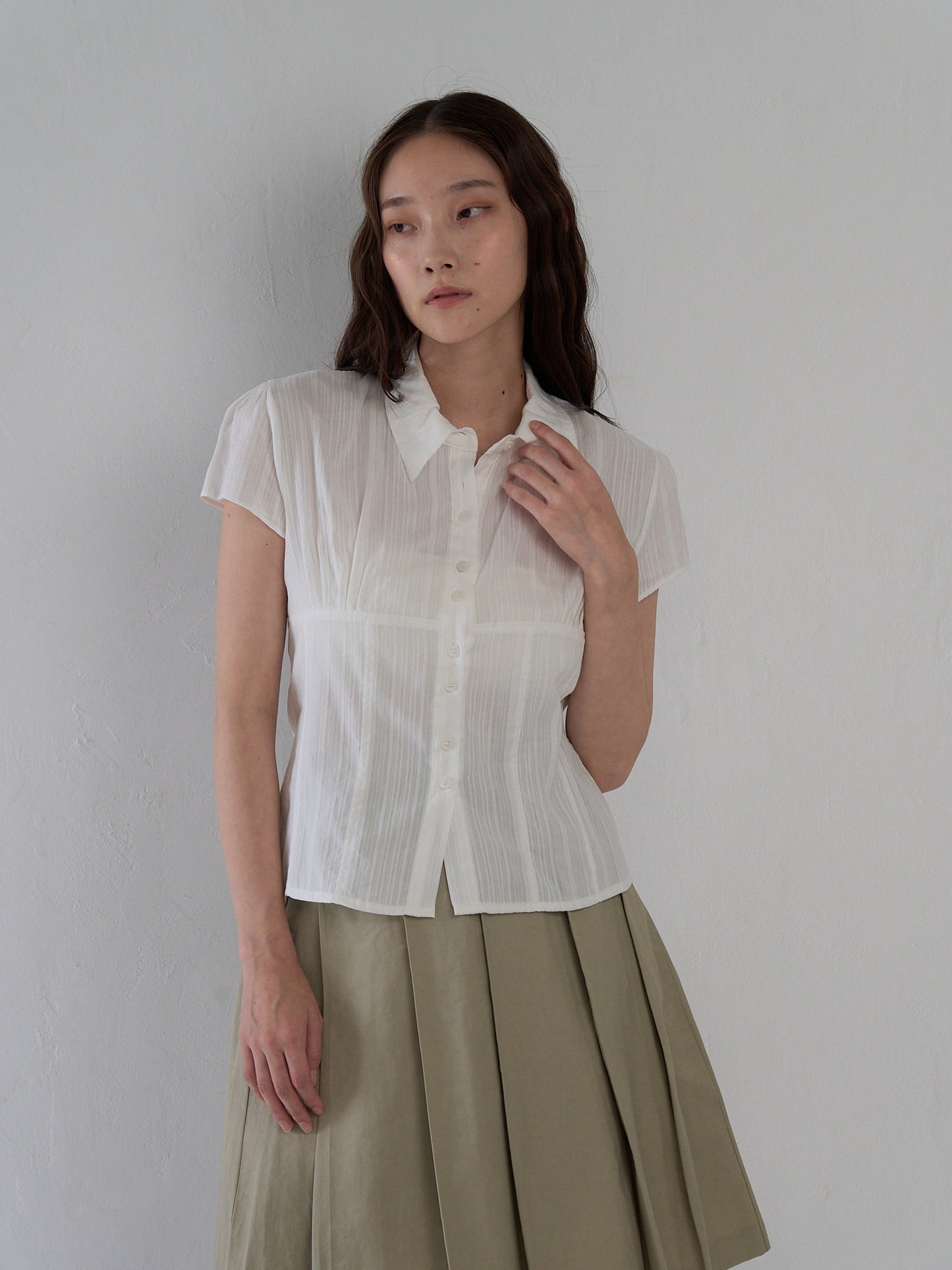 dahlia lace shirt