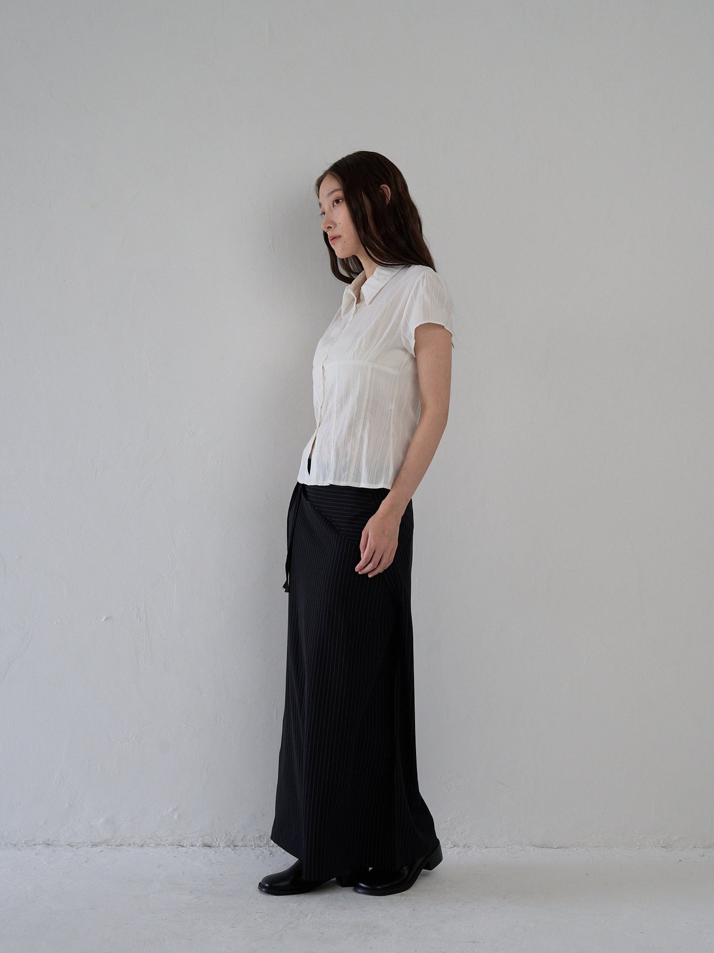drape wrap skirt