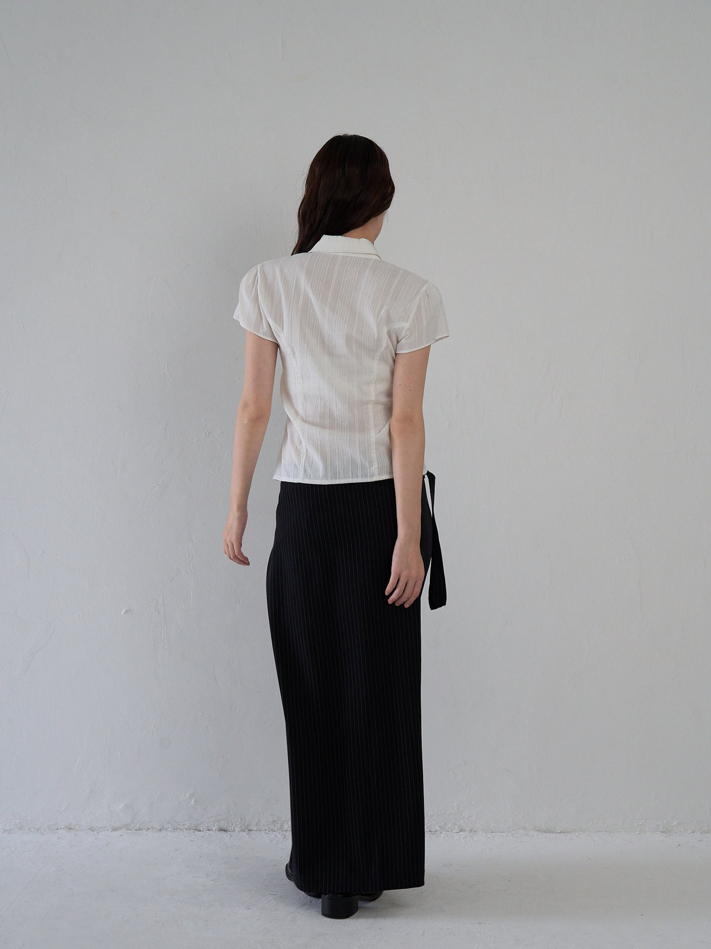 drape wrap skirt
