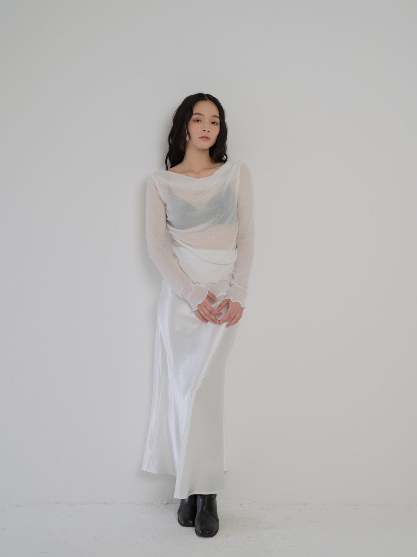 drape sheer tops