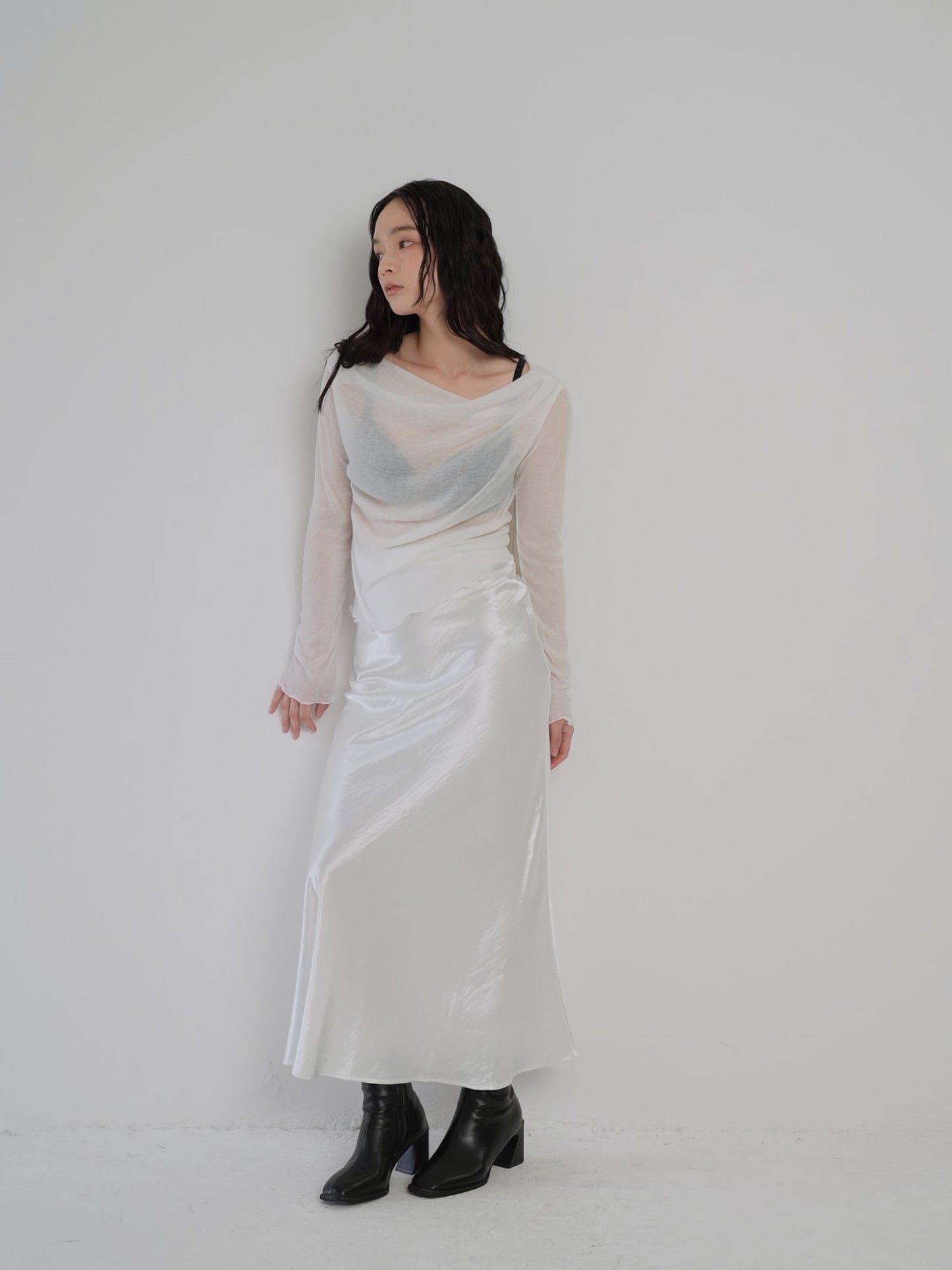 drape sheer tops