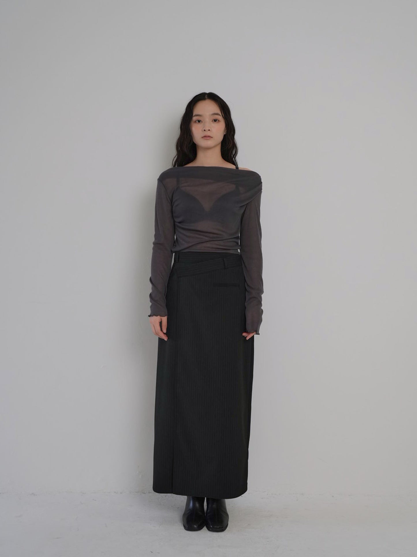 drape sheer tops