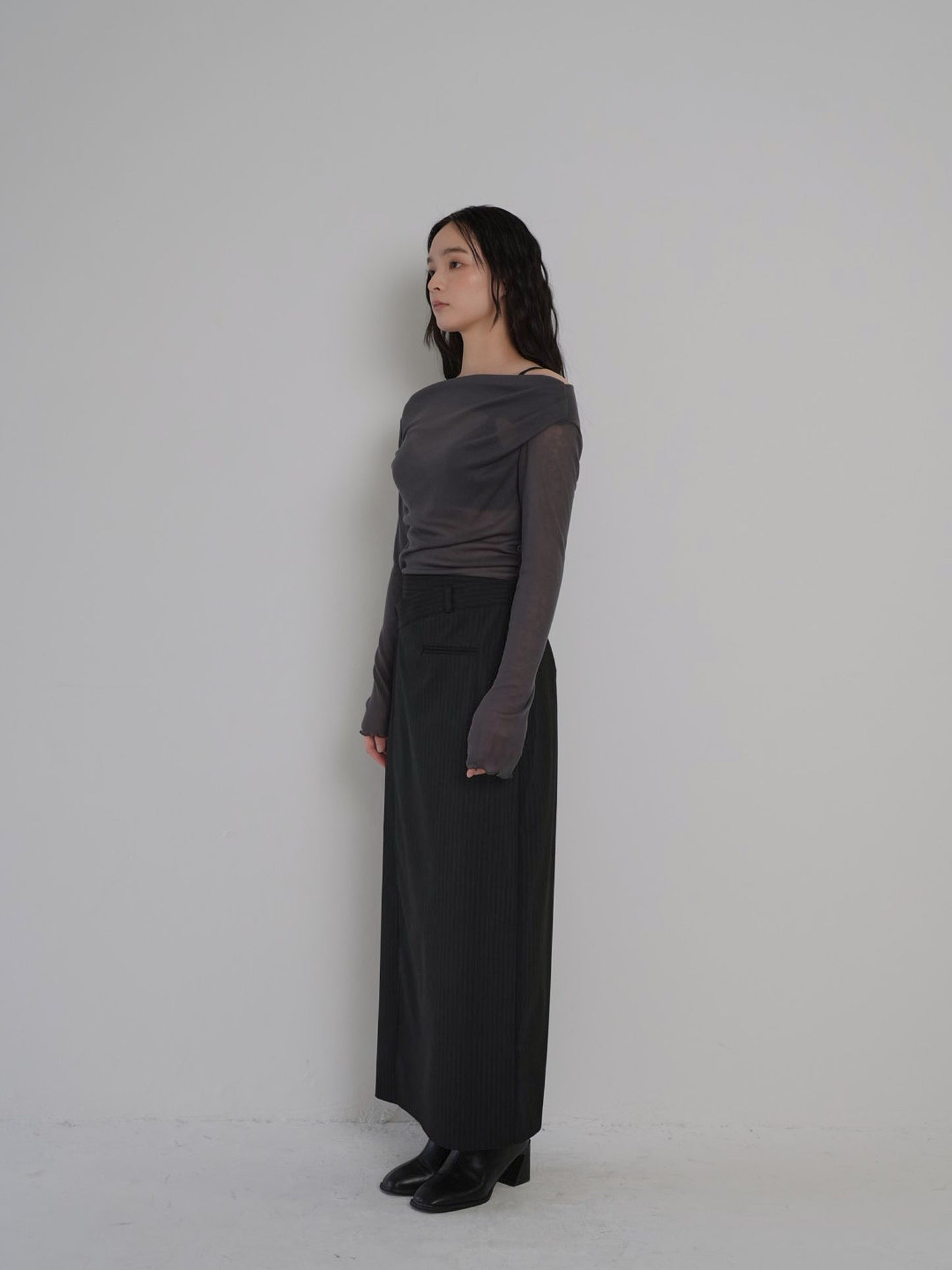 drape sheer tops