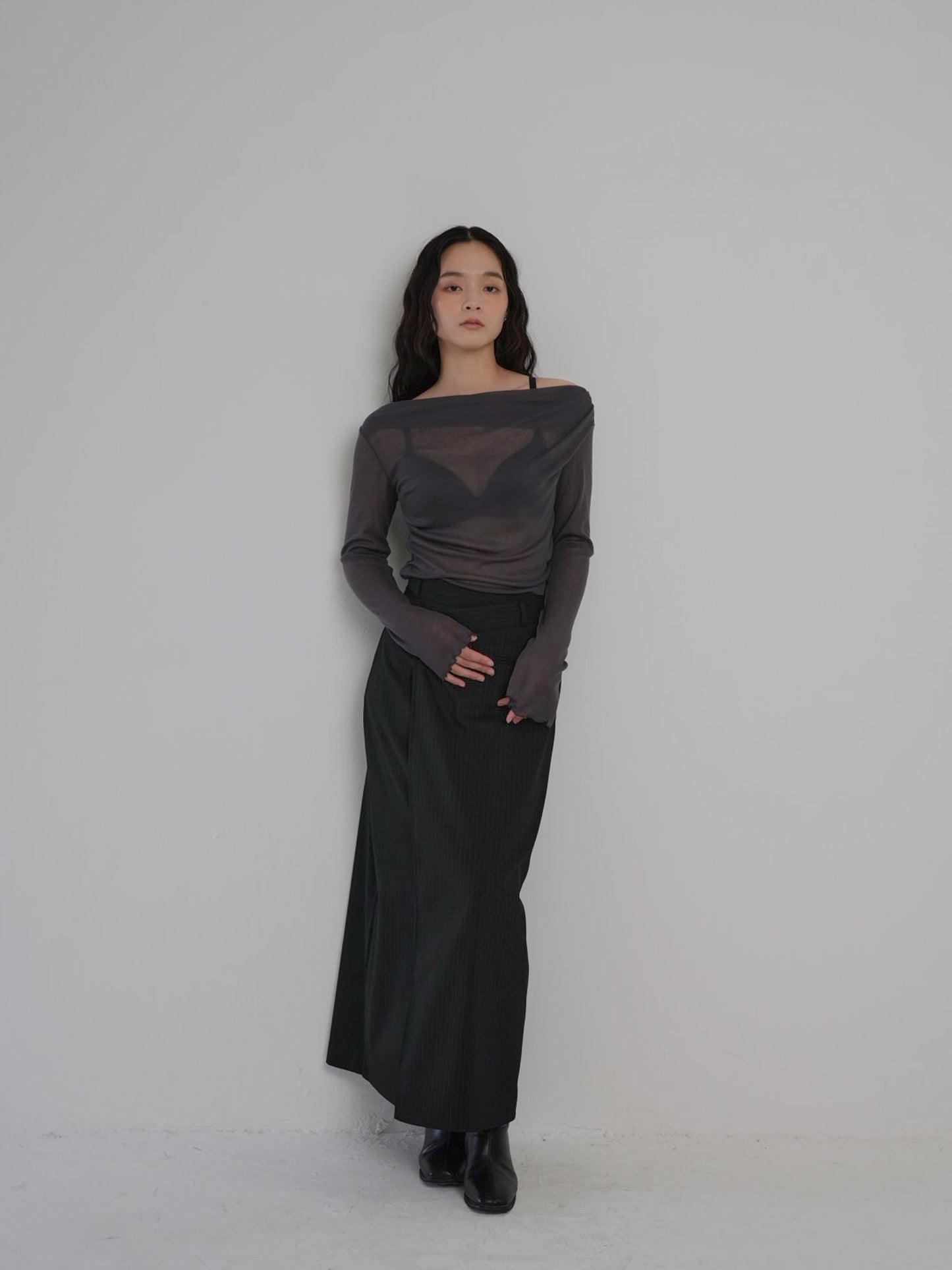 drape sheer tops