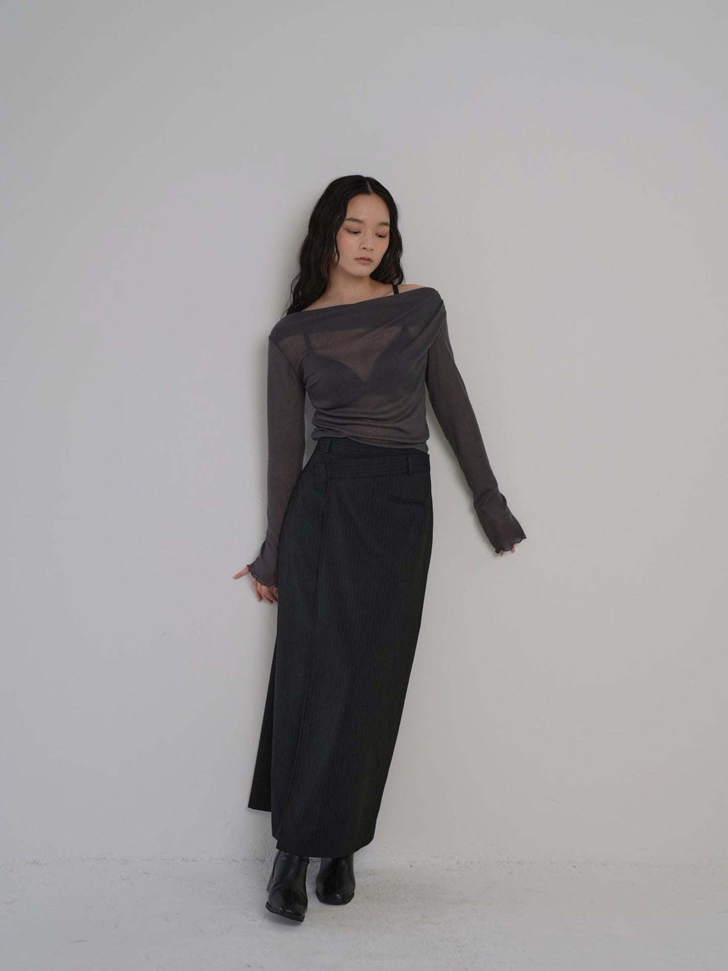 drape sheer tops