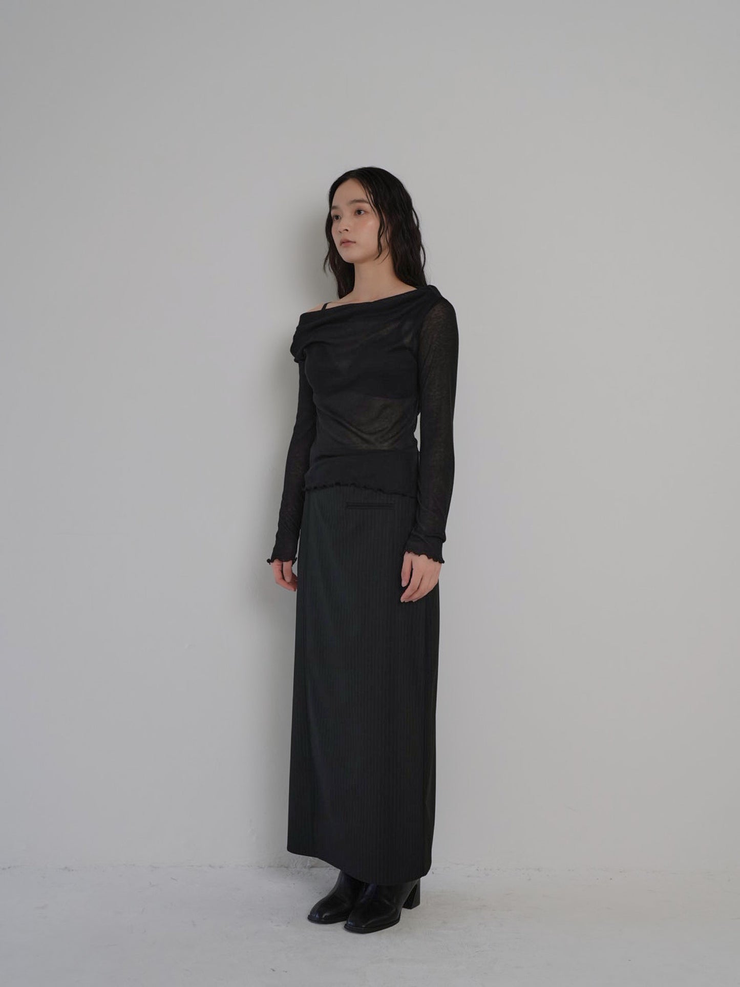 drape sheer tops