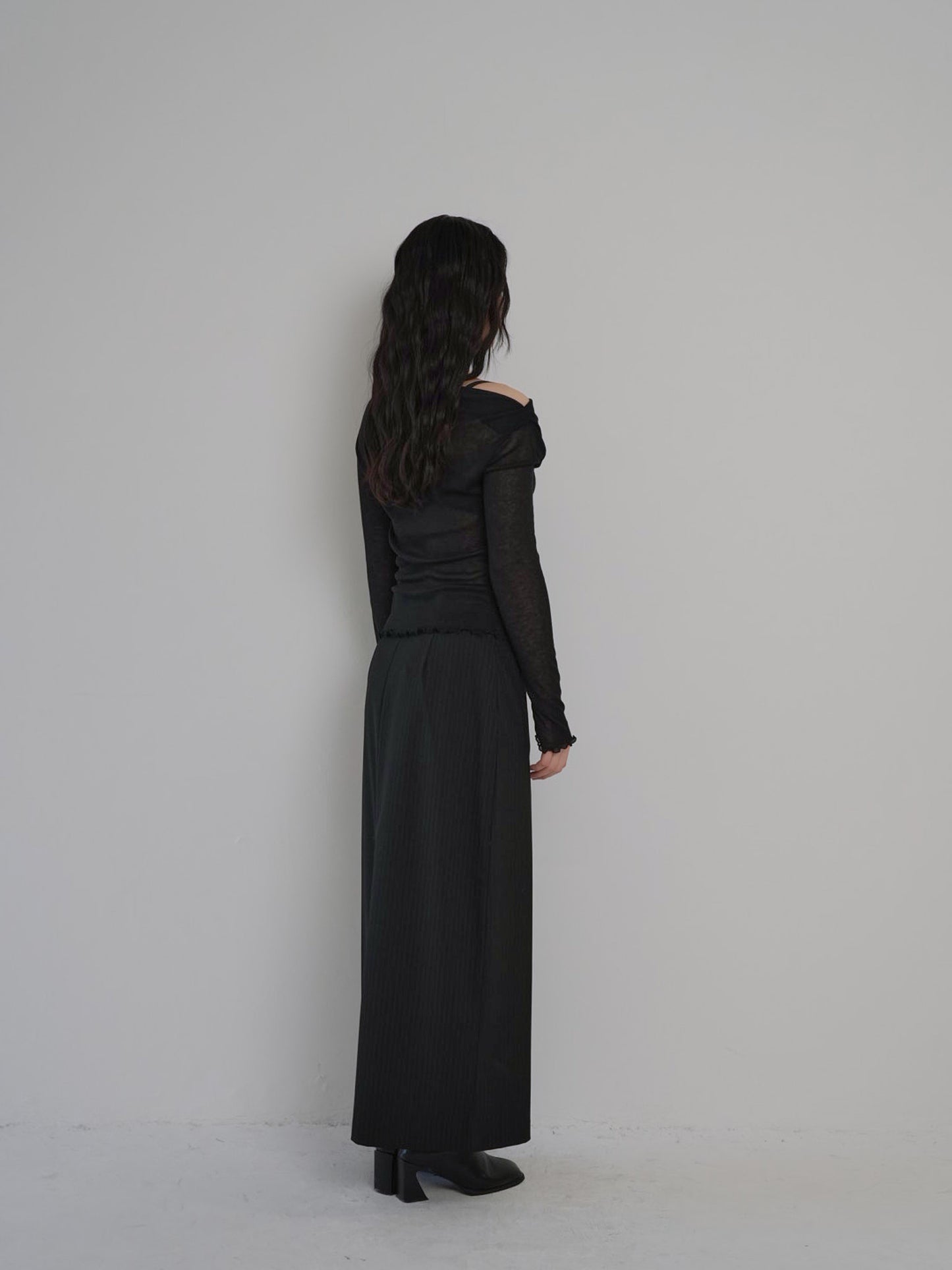 drape sheer tops
