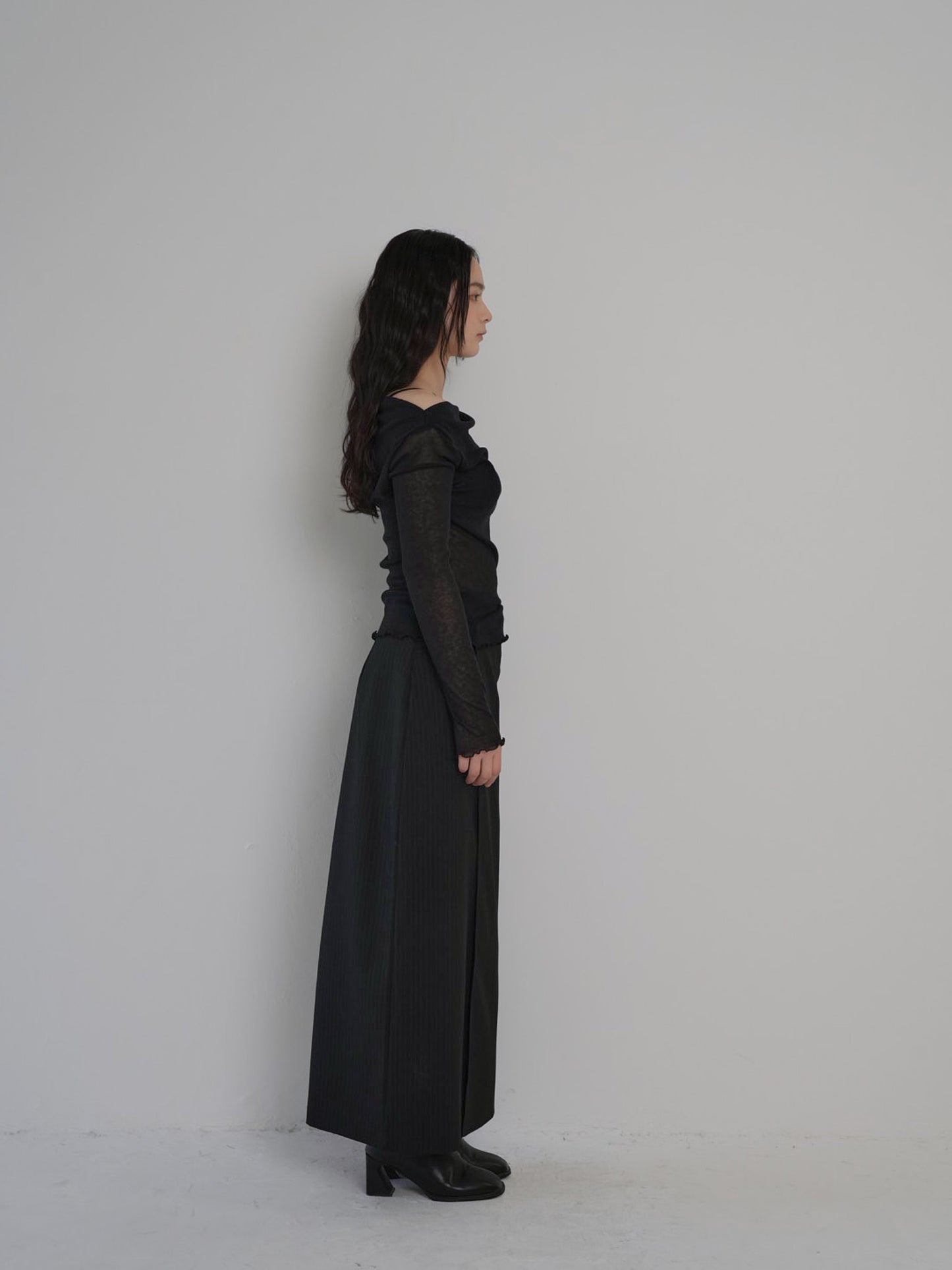 drape sheer tops