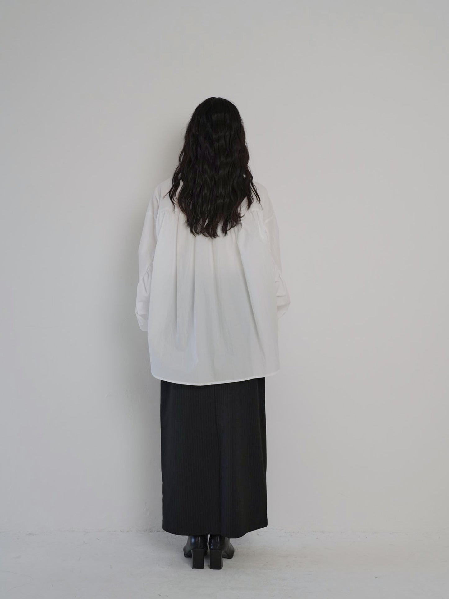 shirring nylon shirt