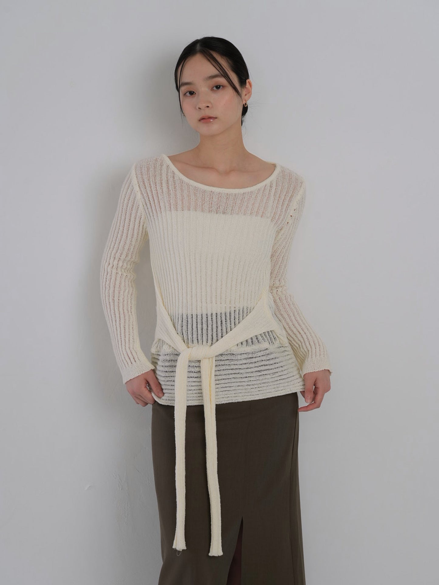 rope knit tops