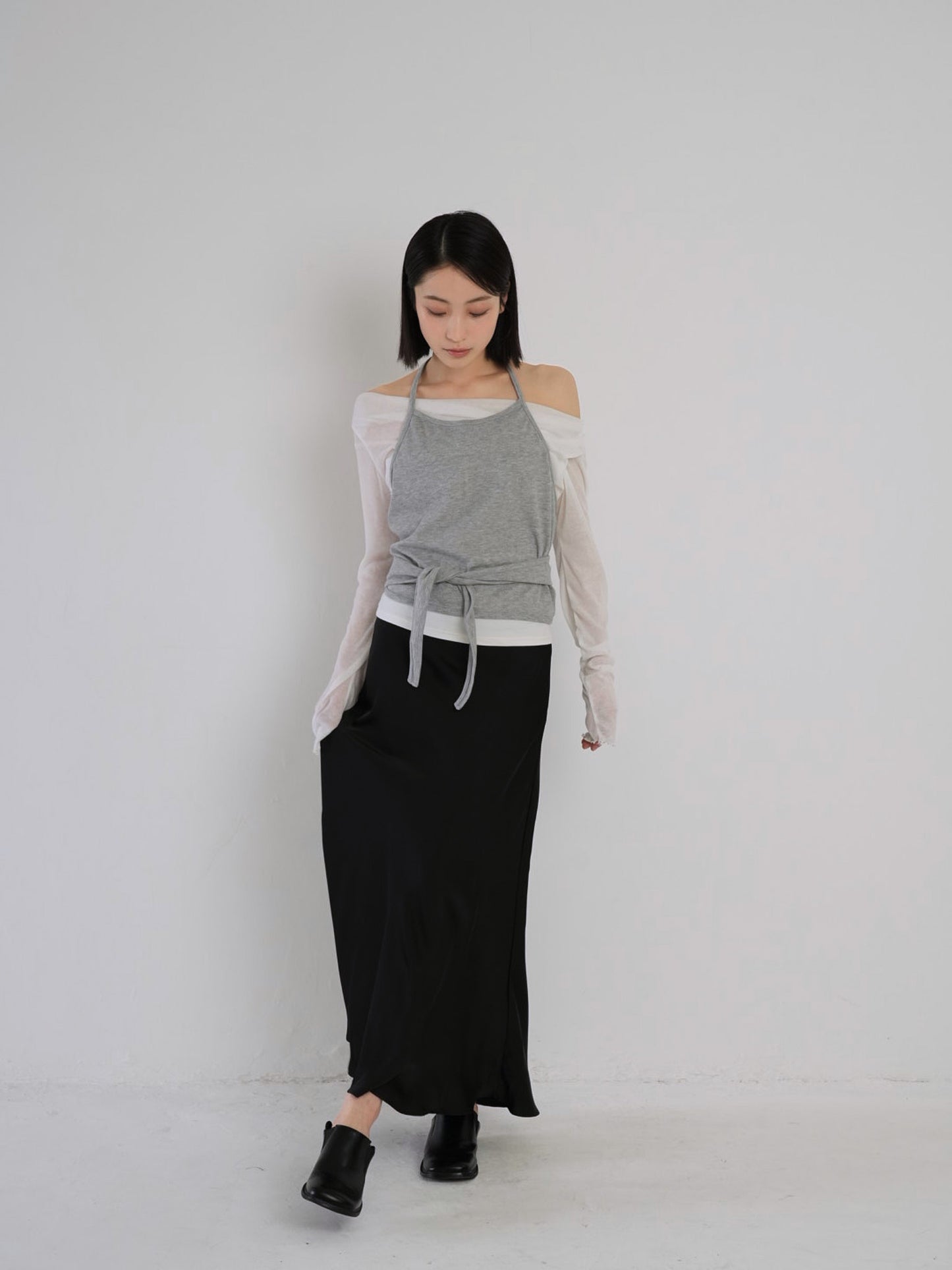 halter neck bustier