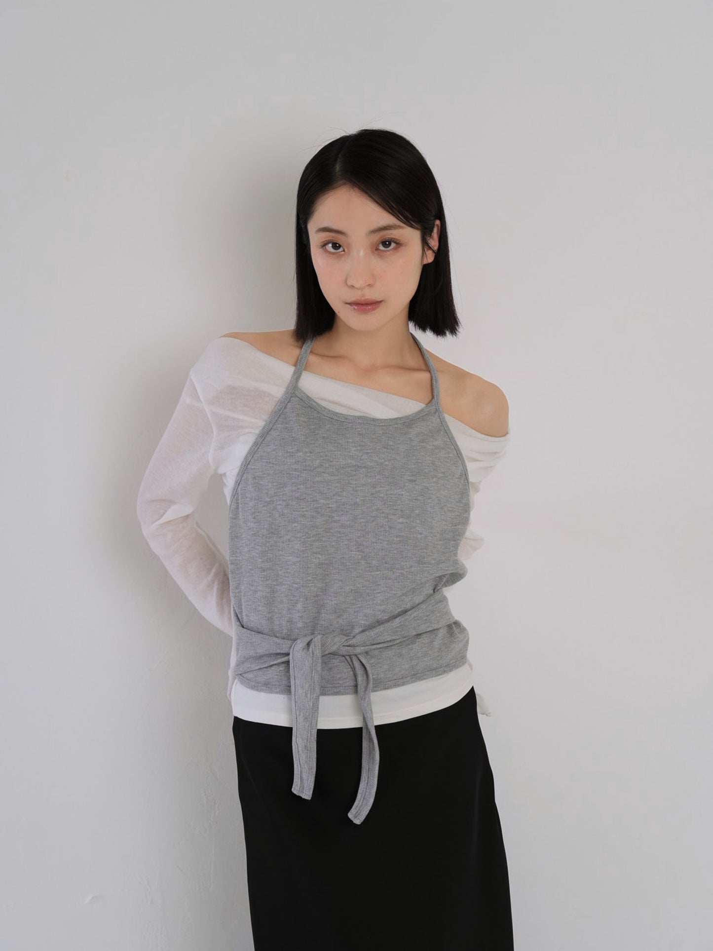halter neck bustier