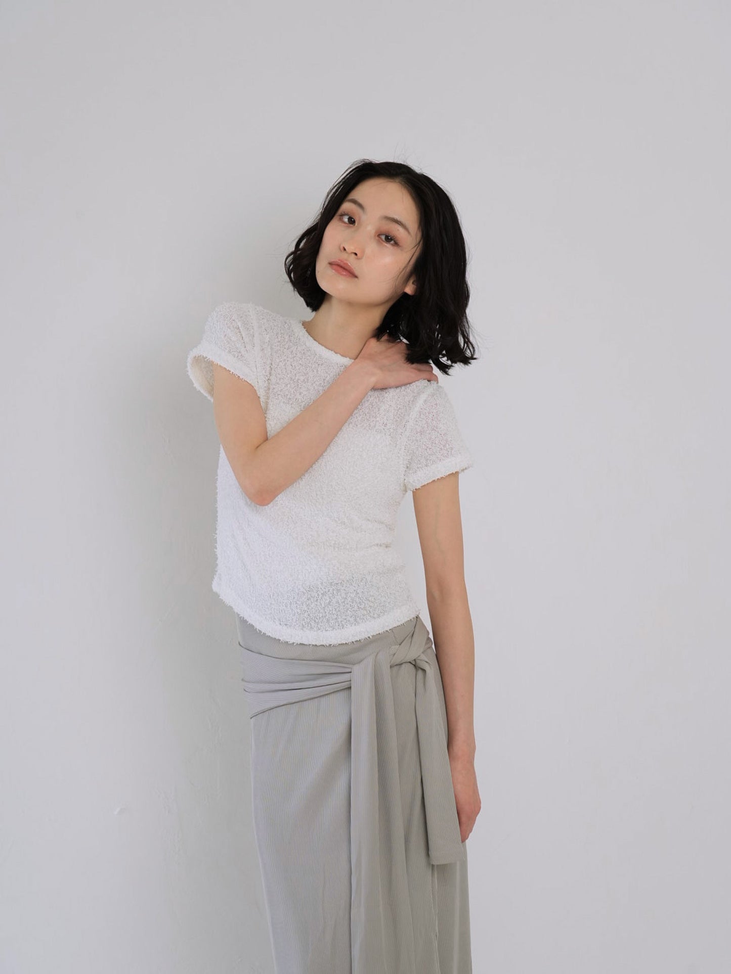boucle mini tee