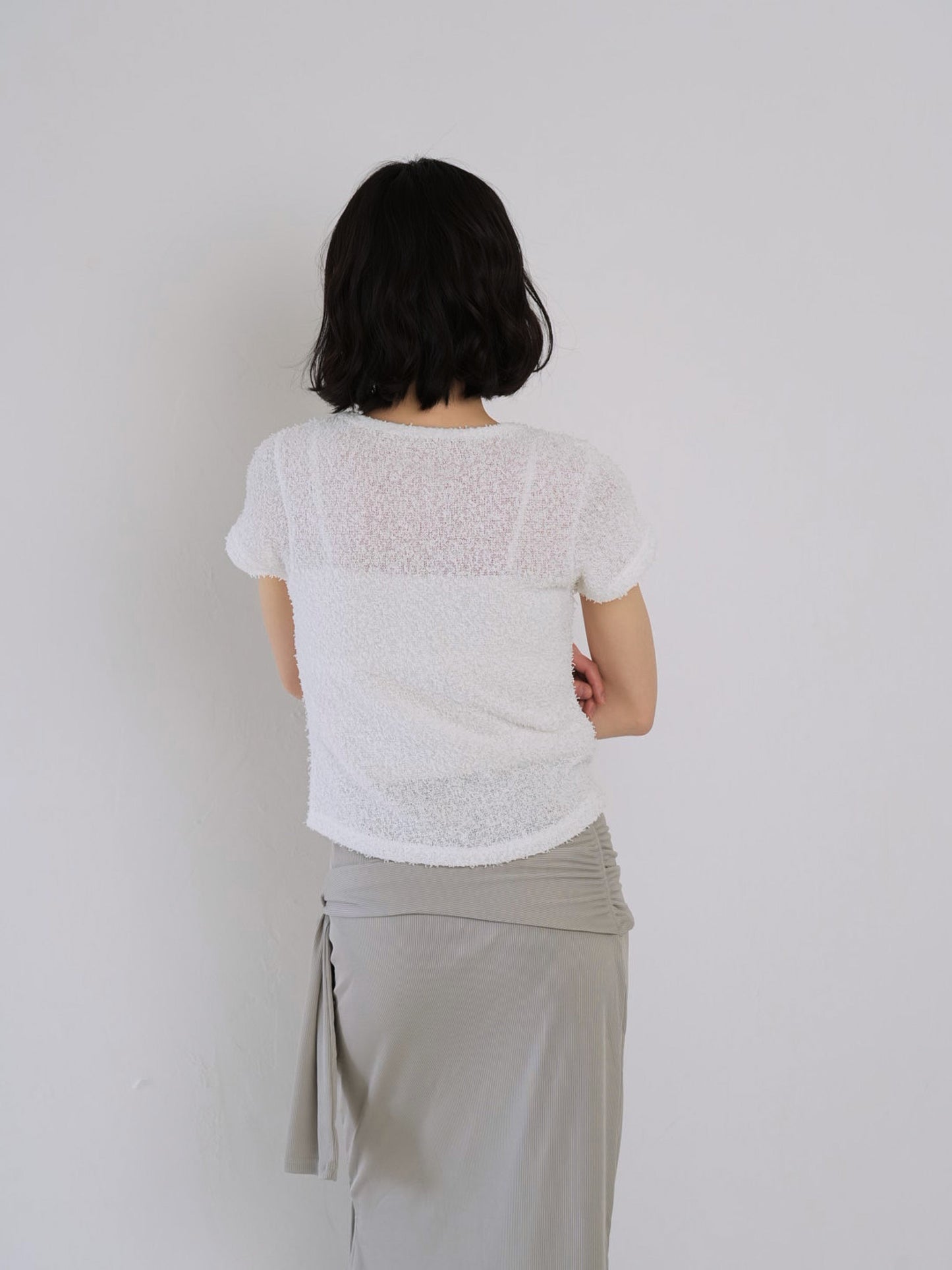boucle mini tee
