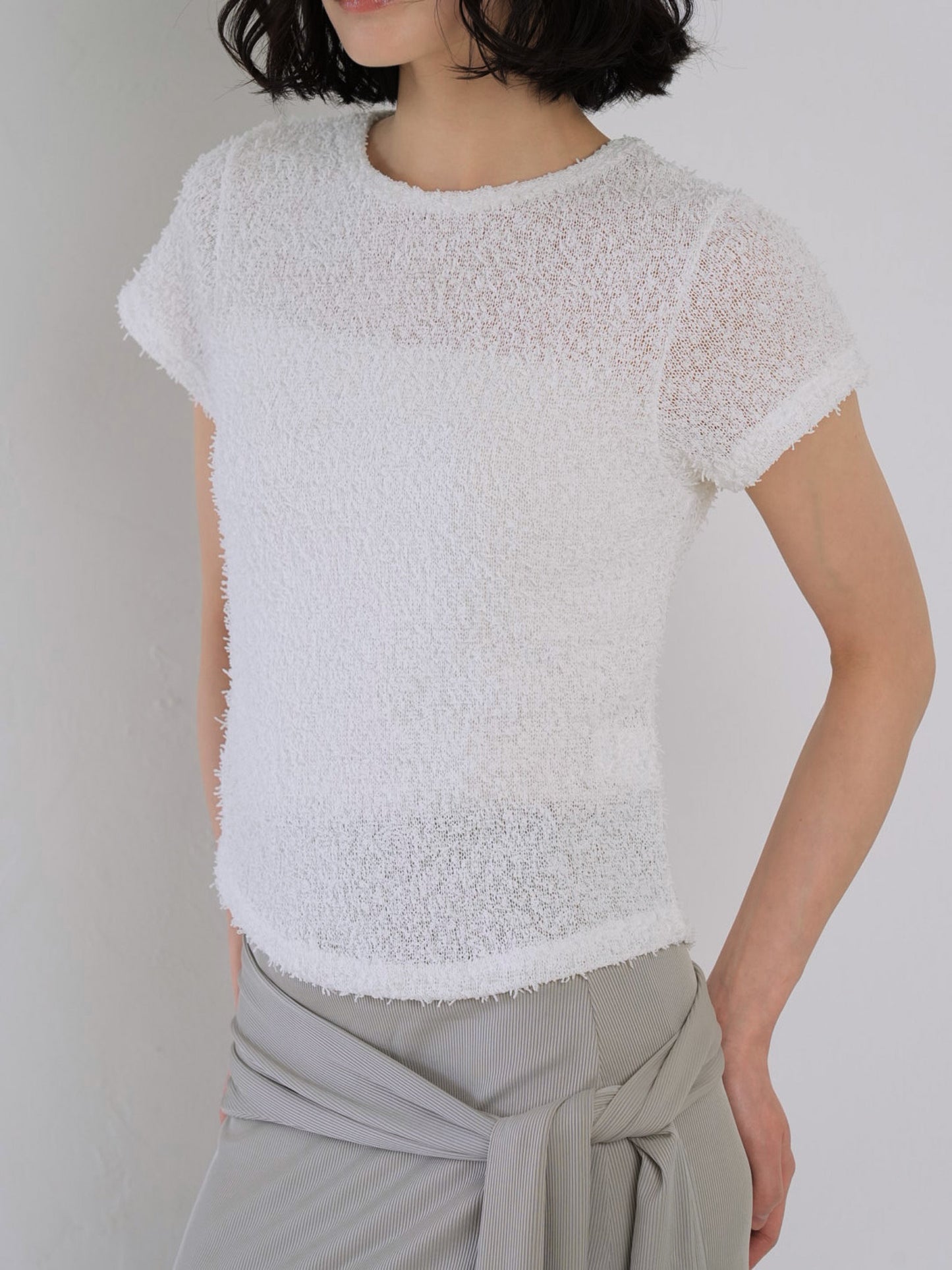 boucle mini tee