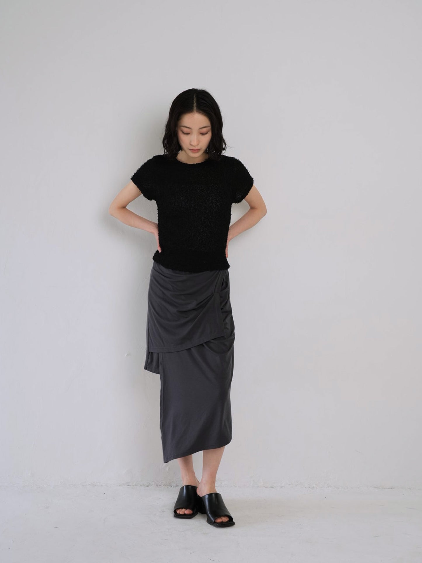 boucle mini tee