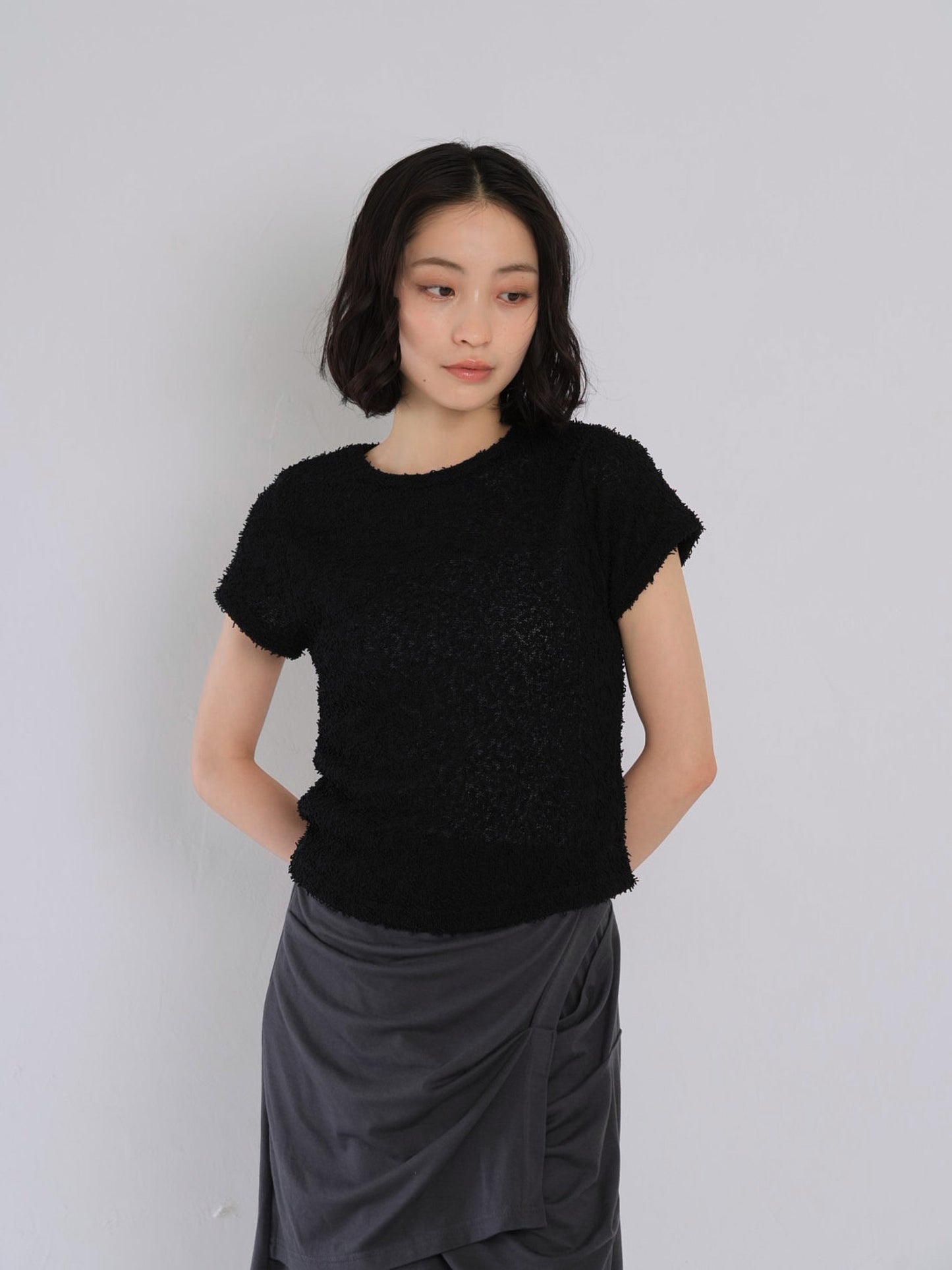 boucle mini tee