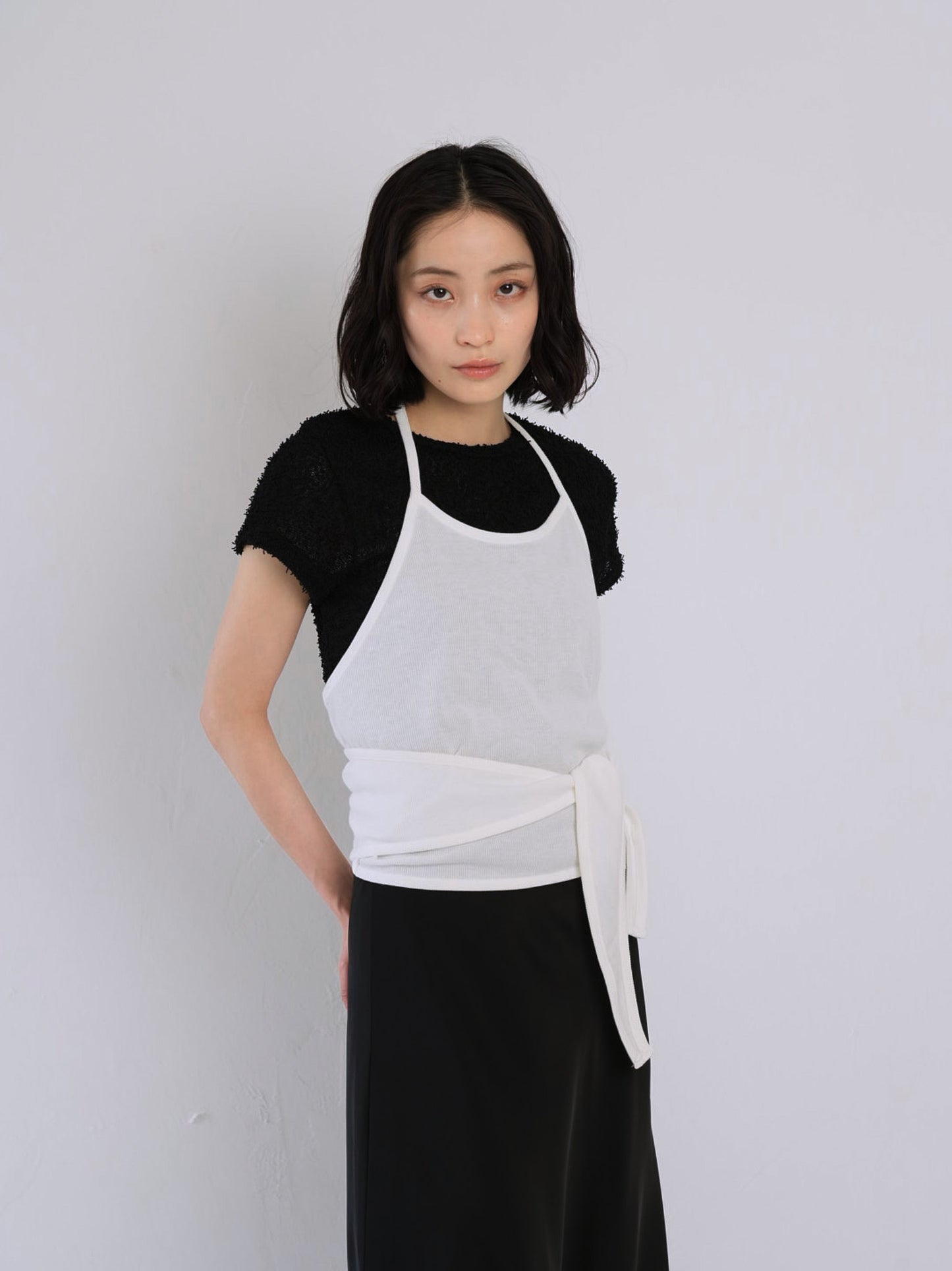 halter neck bustier