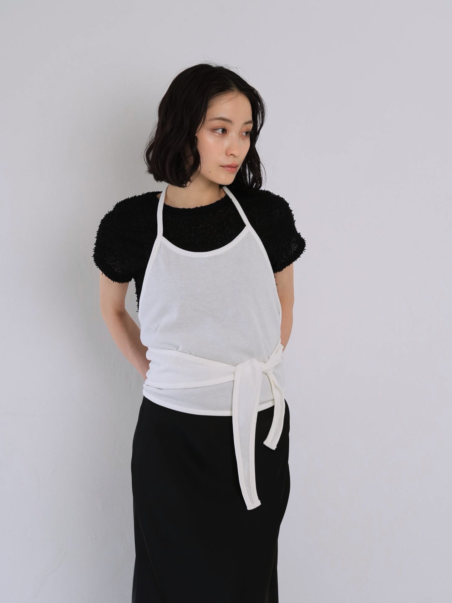 halter neck bustier