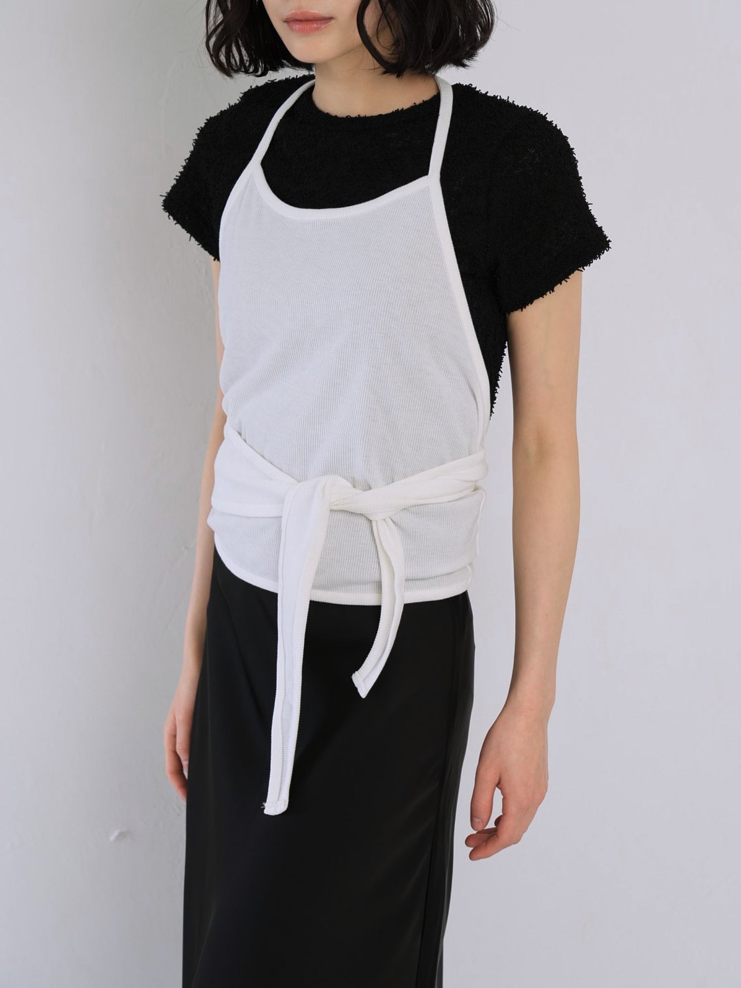 halter neck bustier