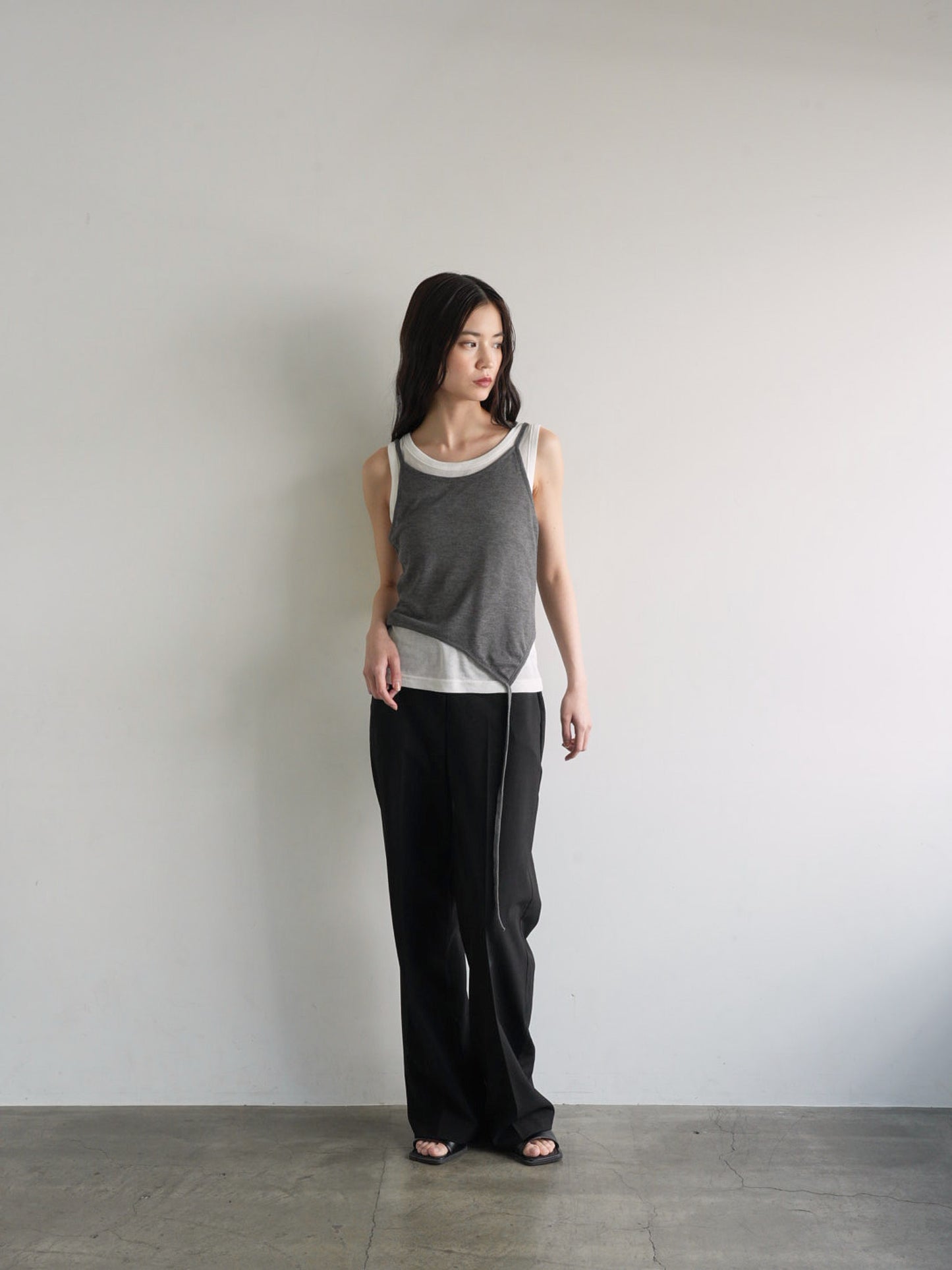 layered tank top