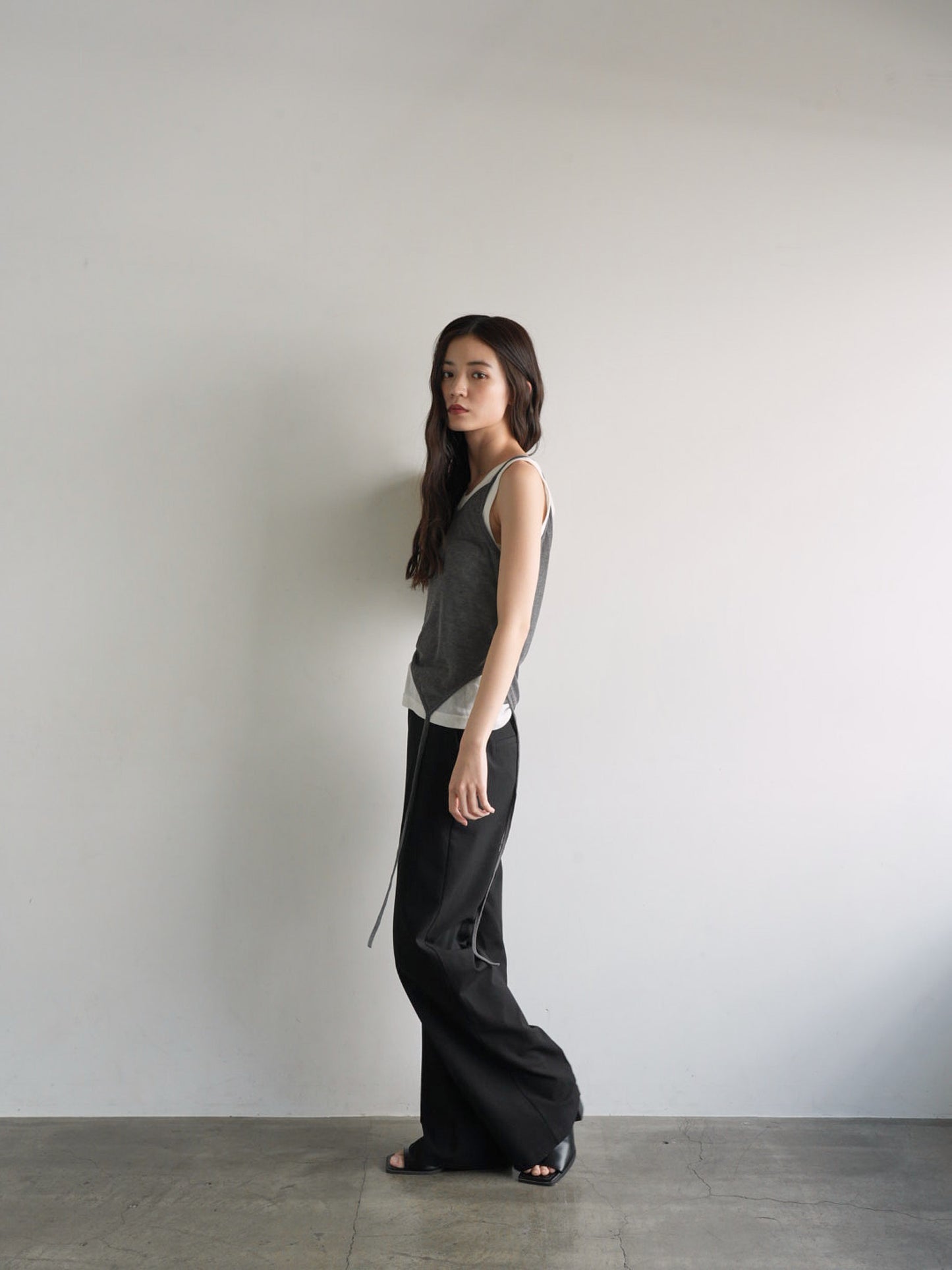 layered tank top
