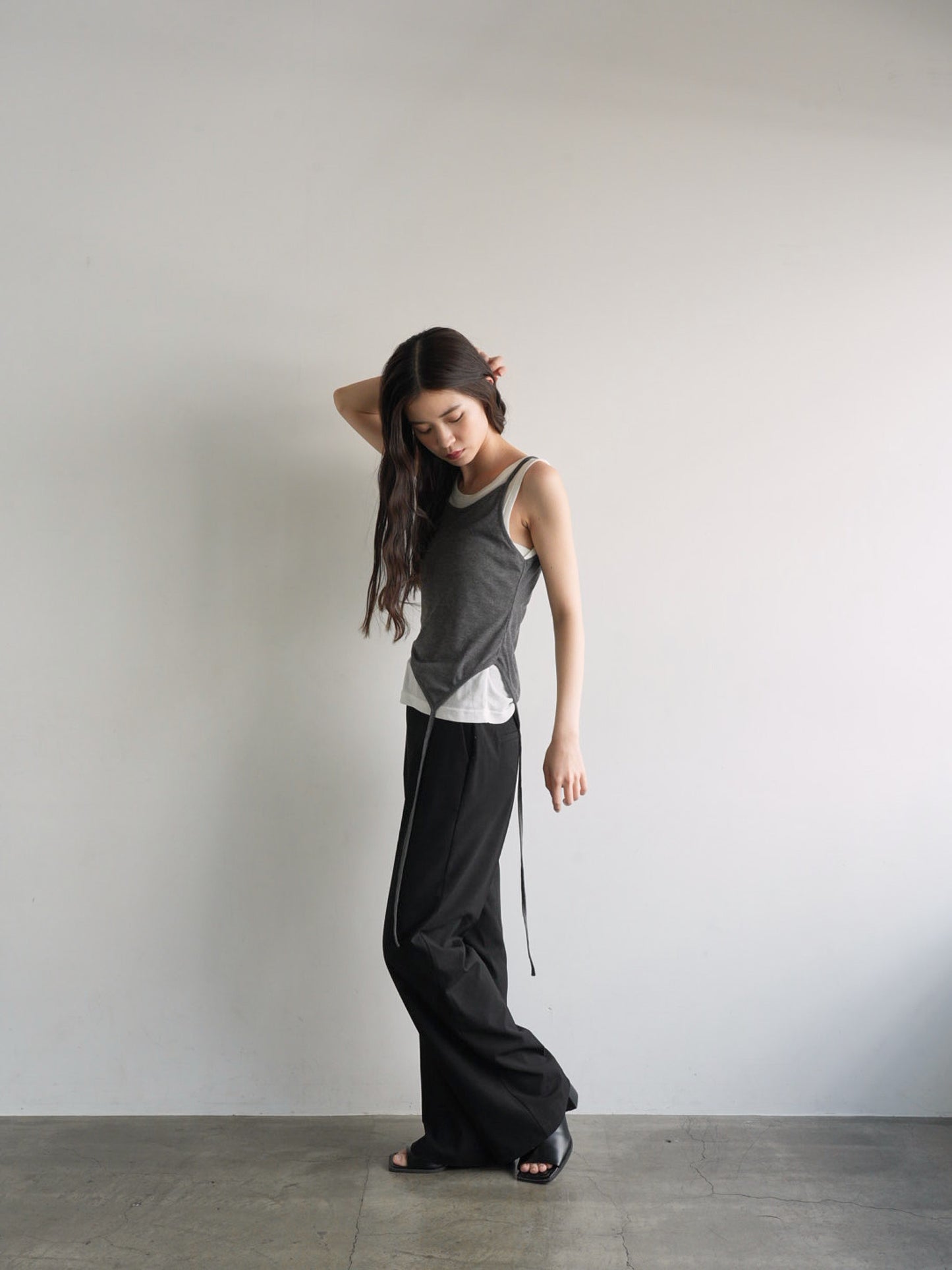 layered tank top