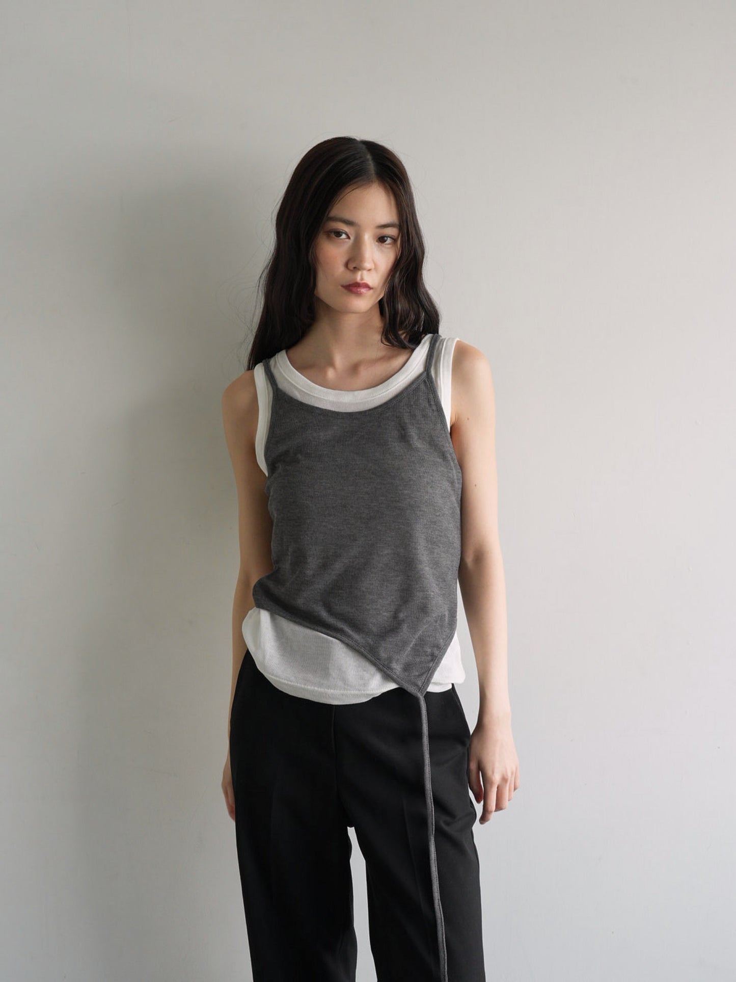layered tank top