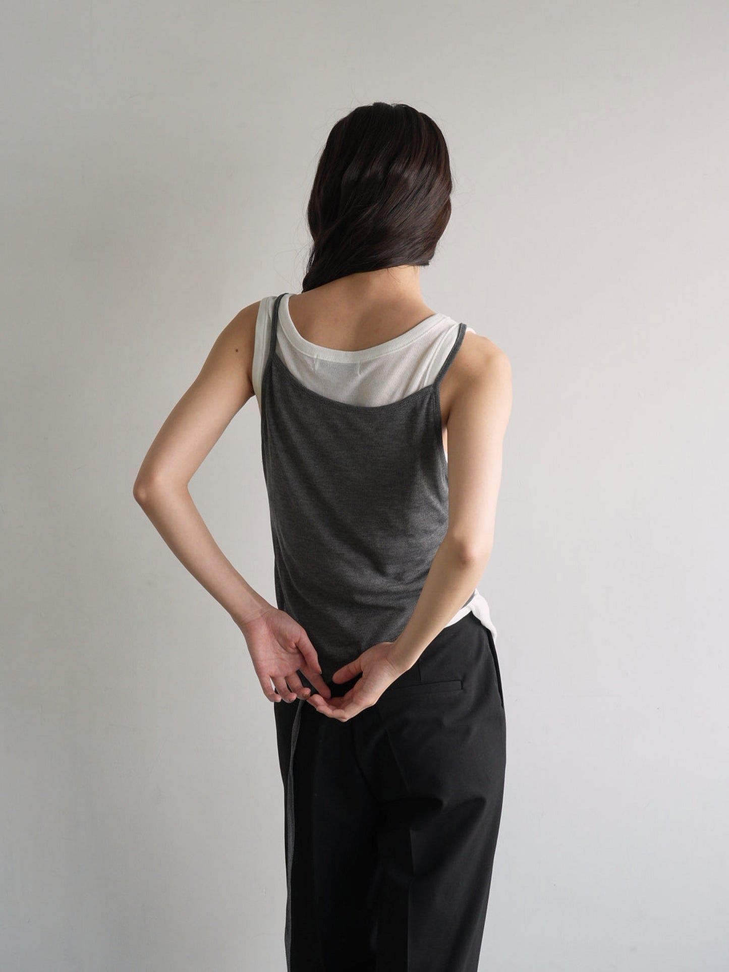layered tank top