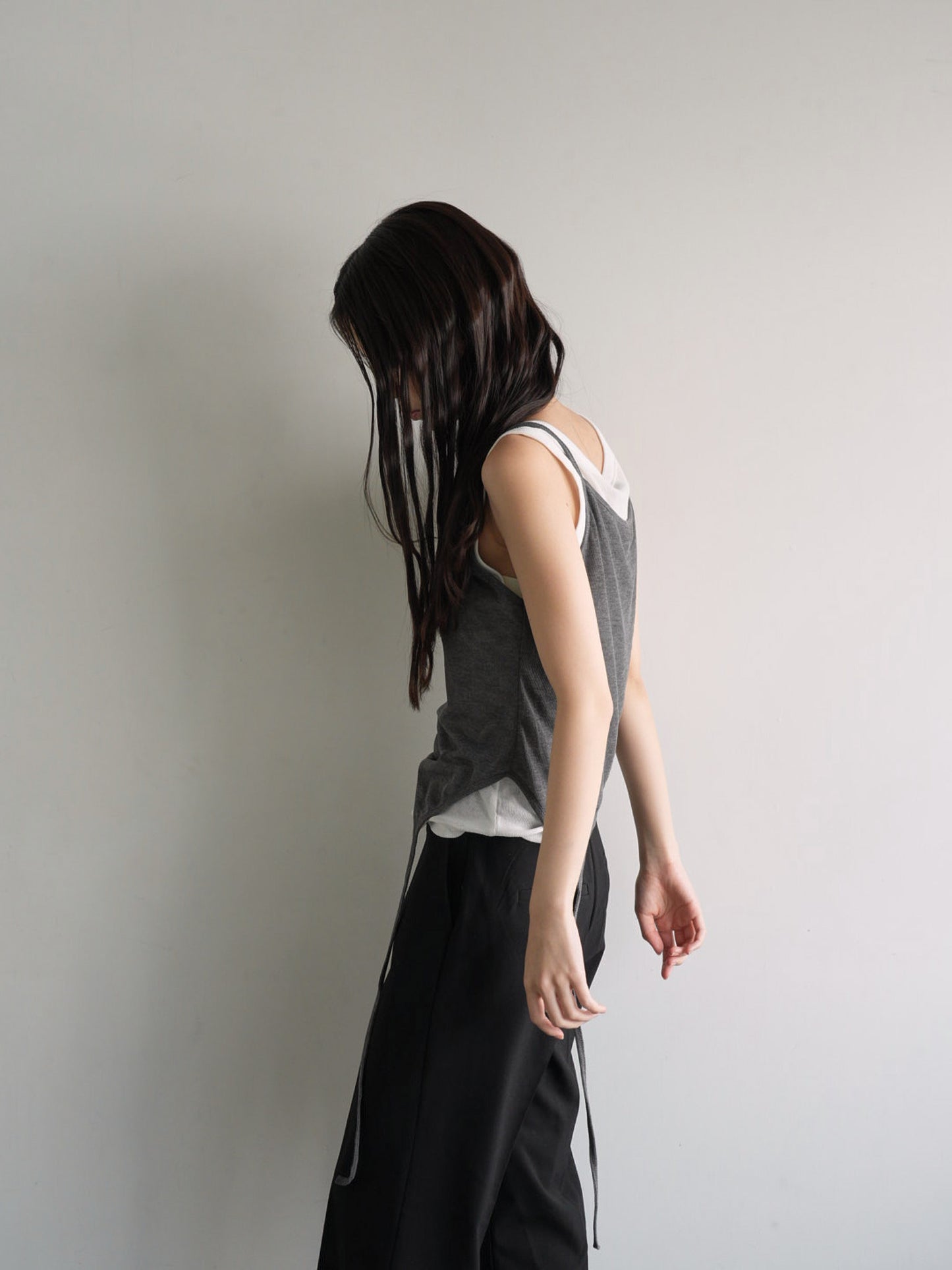 layered tank top