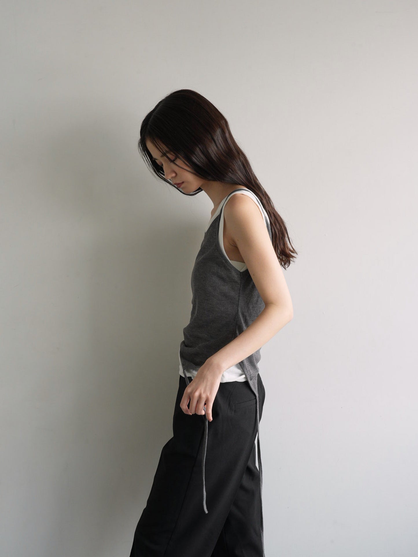 layered tank top