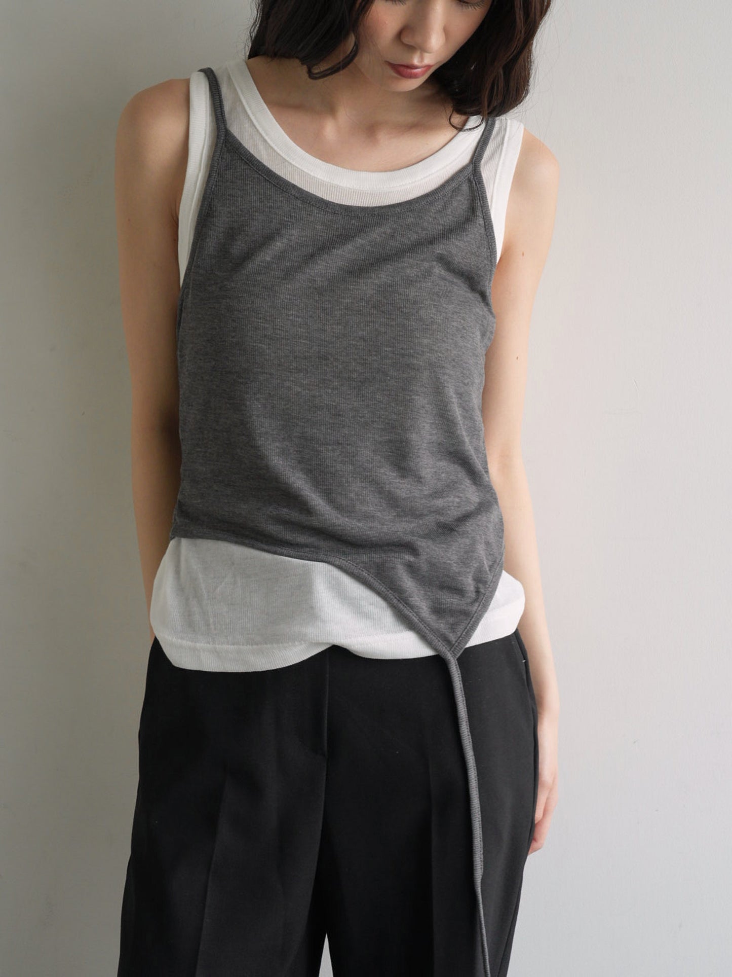 layered tank top