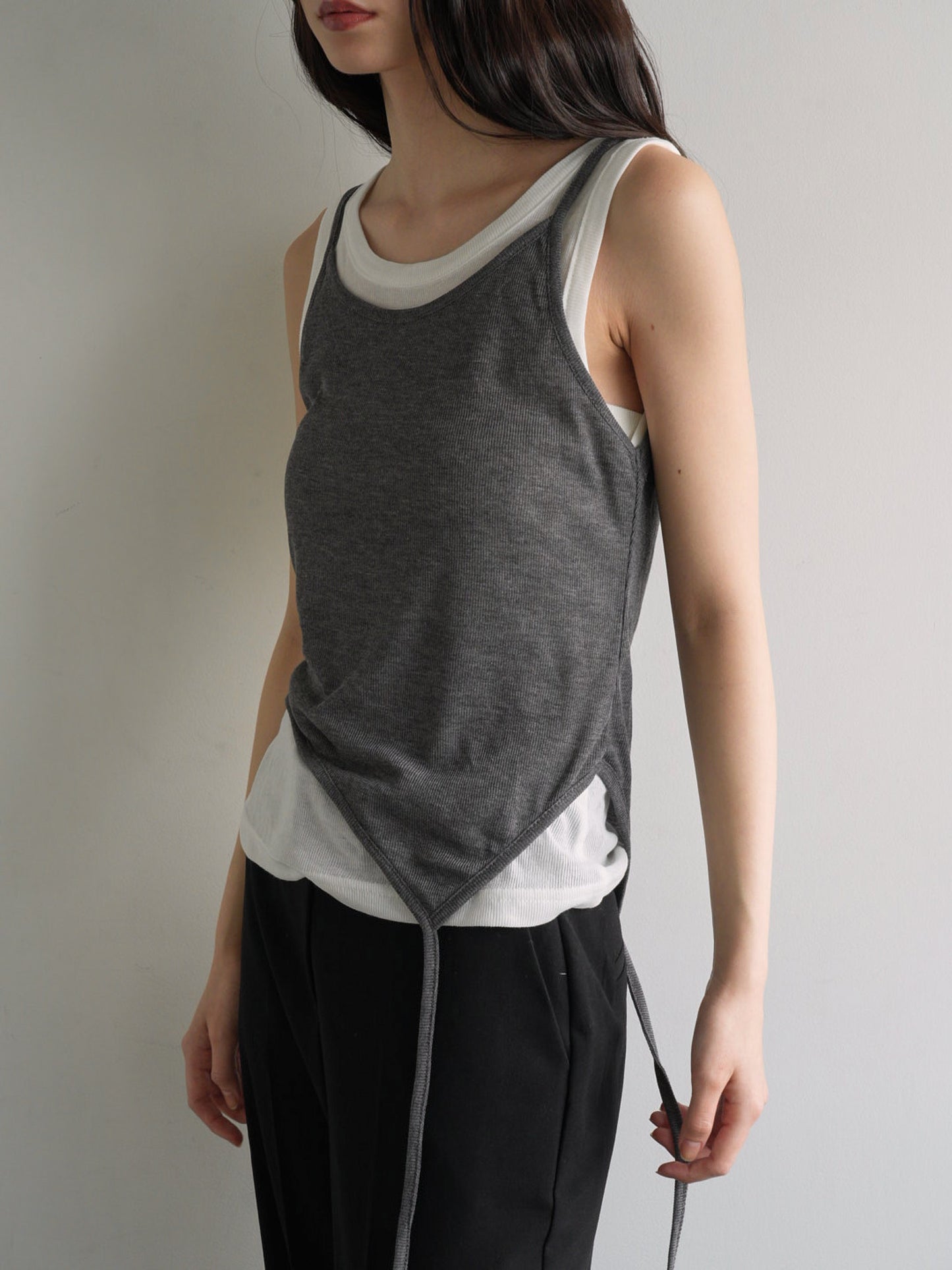 layered tank top