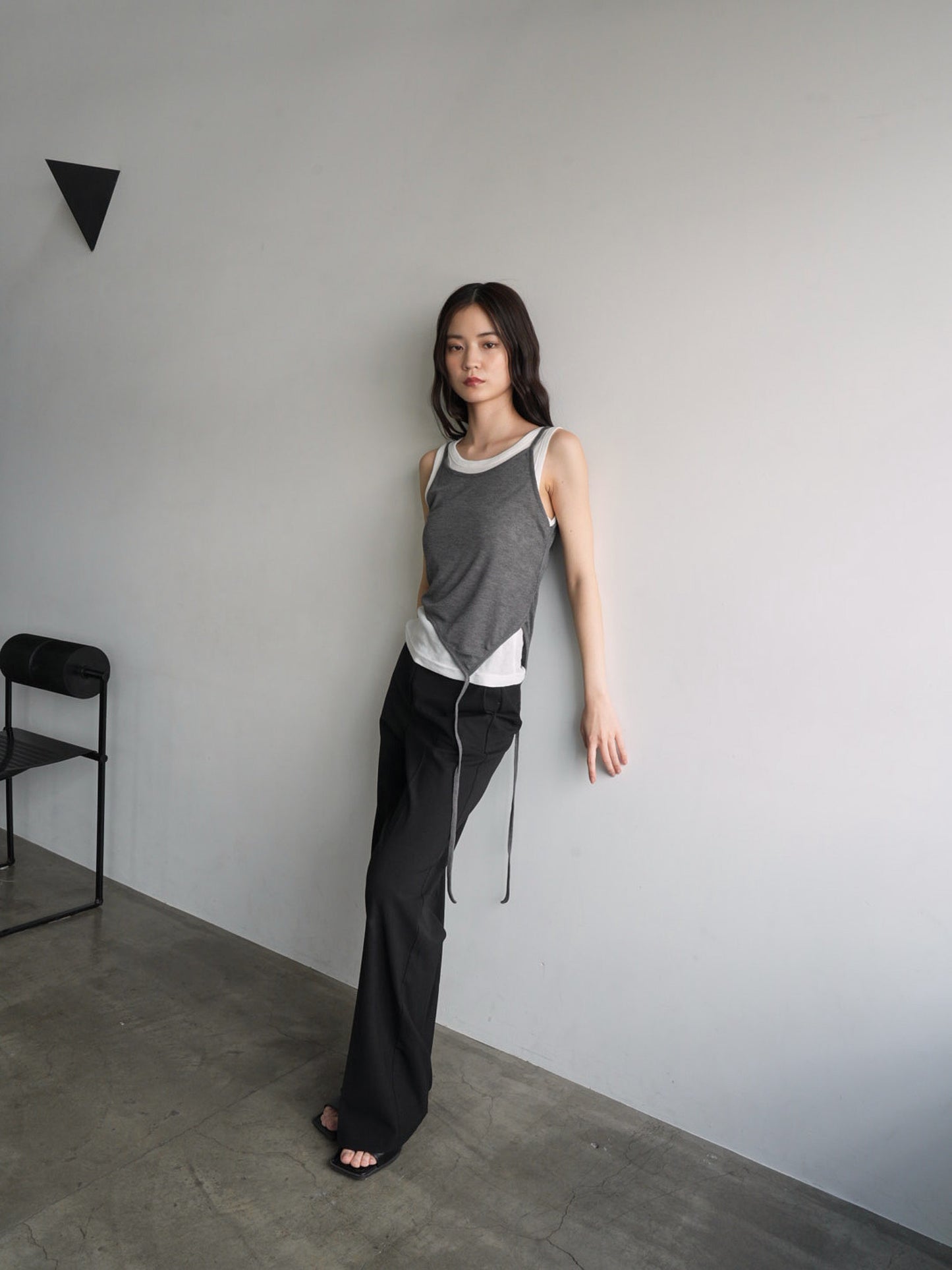 layered tank top