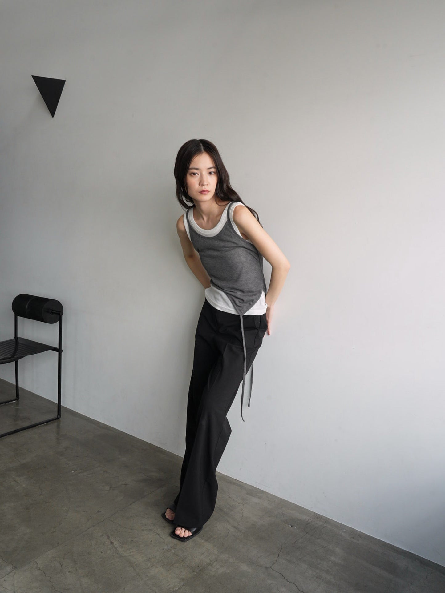 layered tank top
