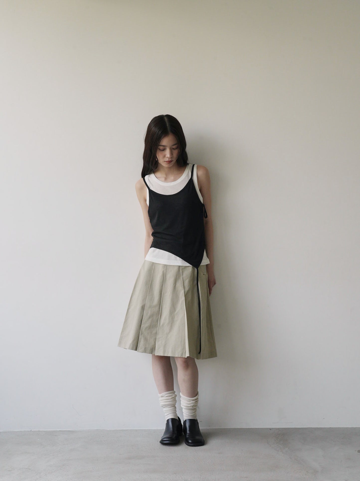 layered tank top