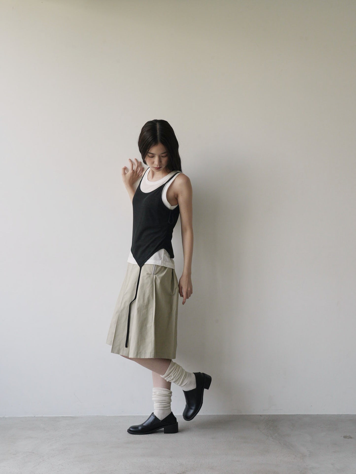 layered tank top