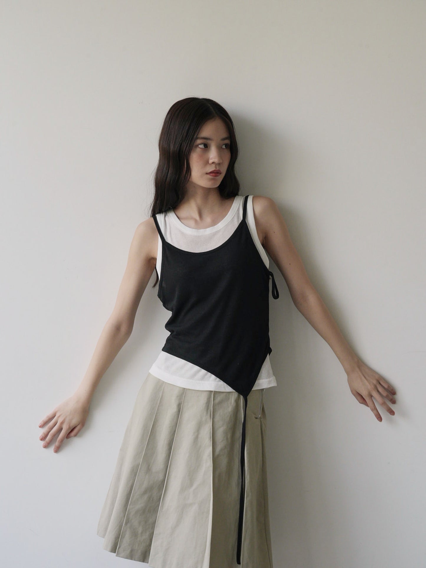 layered tank top
